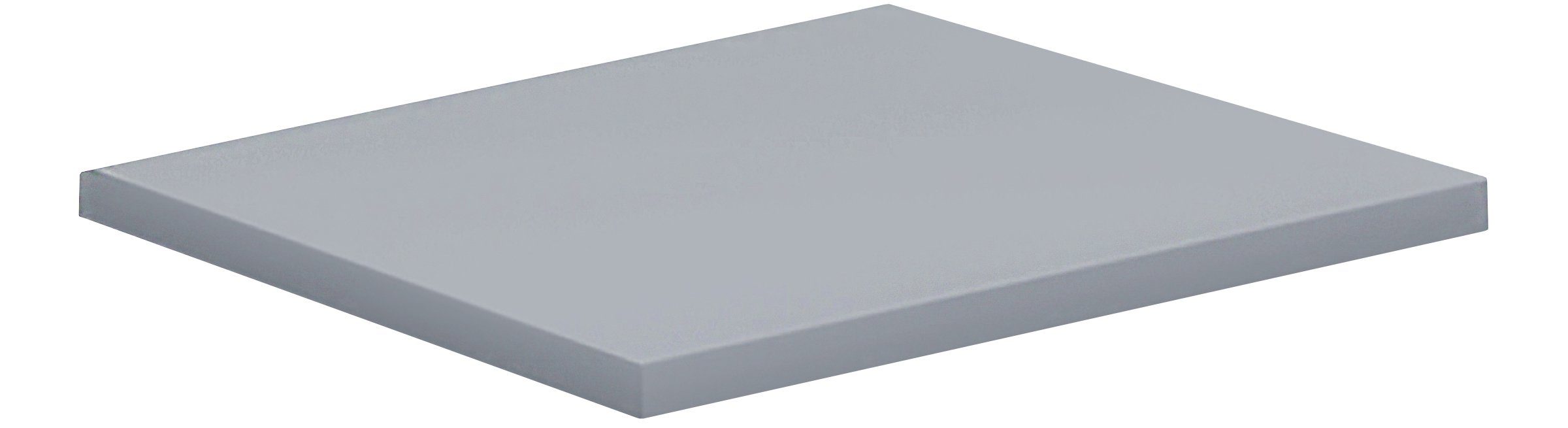VCM Schreibtisch Eckplatte Schreibtisch Lona 50x50 Grau