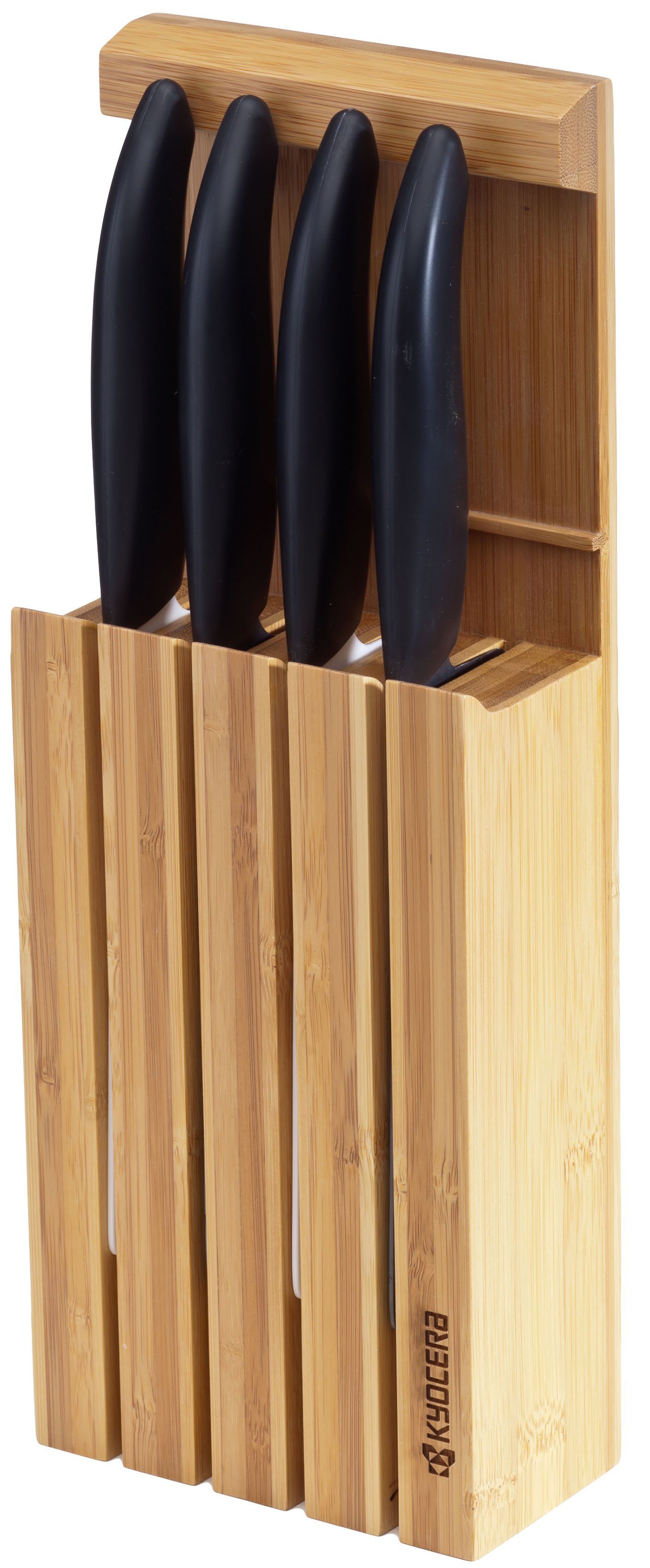 GEN Aufhängen, für KYOCERA 4 Aufstellen Schublade, Messern inkl. (5tlg), Messerblock und zum