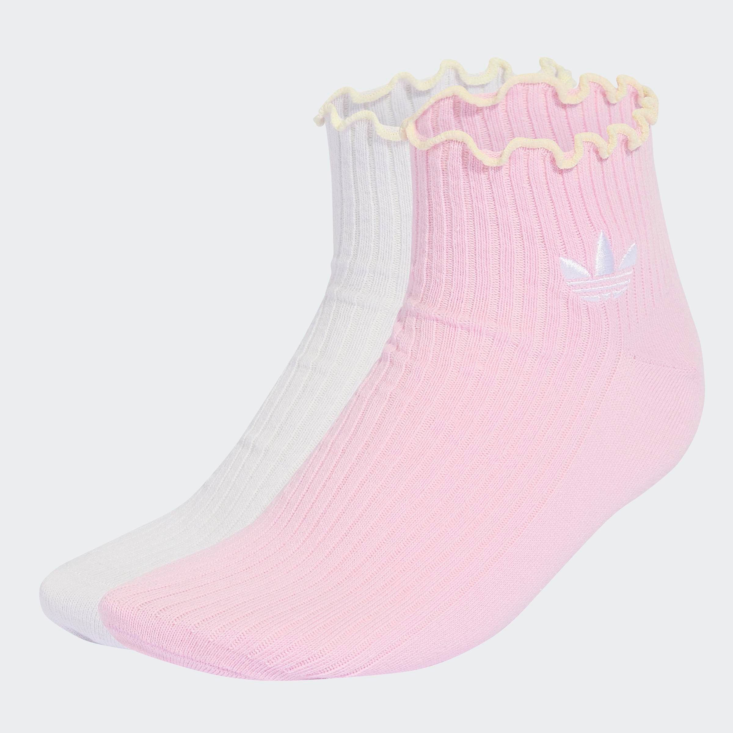 adidas Originals Sportsocken RUFFLE QUARTER (2-Paar)