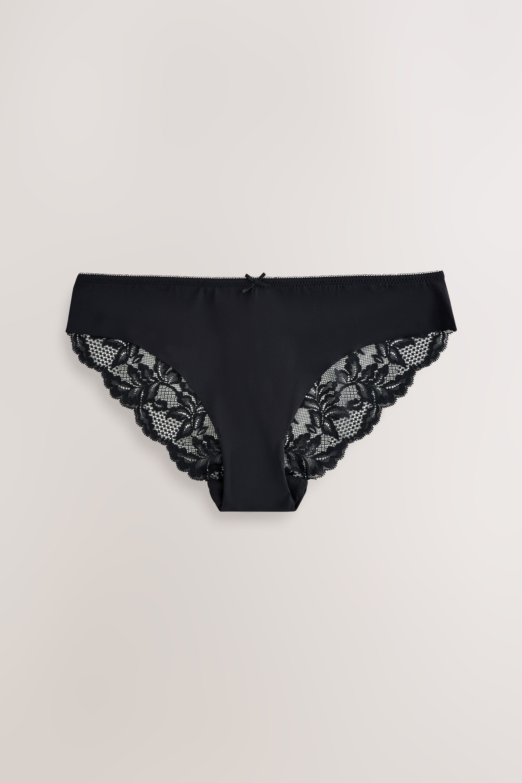 Next Brasilslip Nahtlose Slips mit Spitzeim 7er-Pack, Brazilian (7-St)