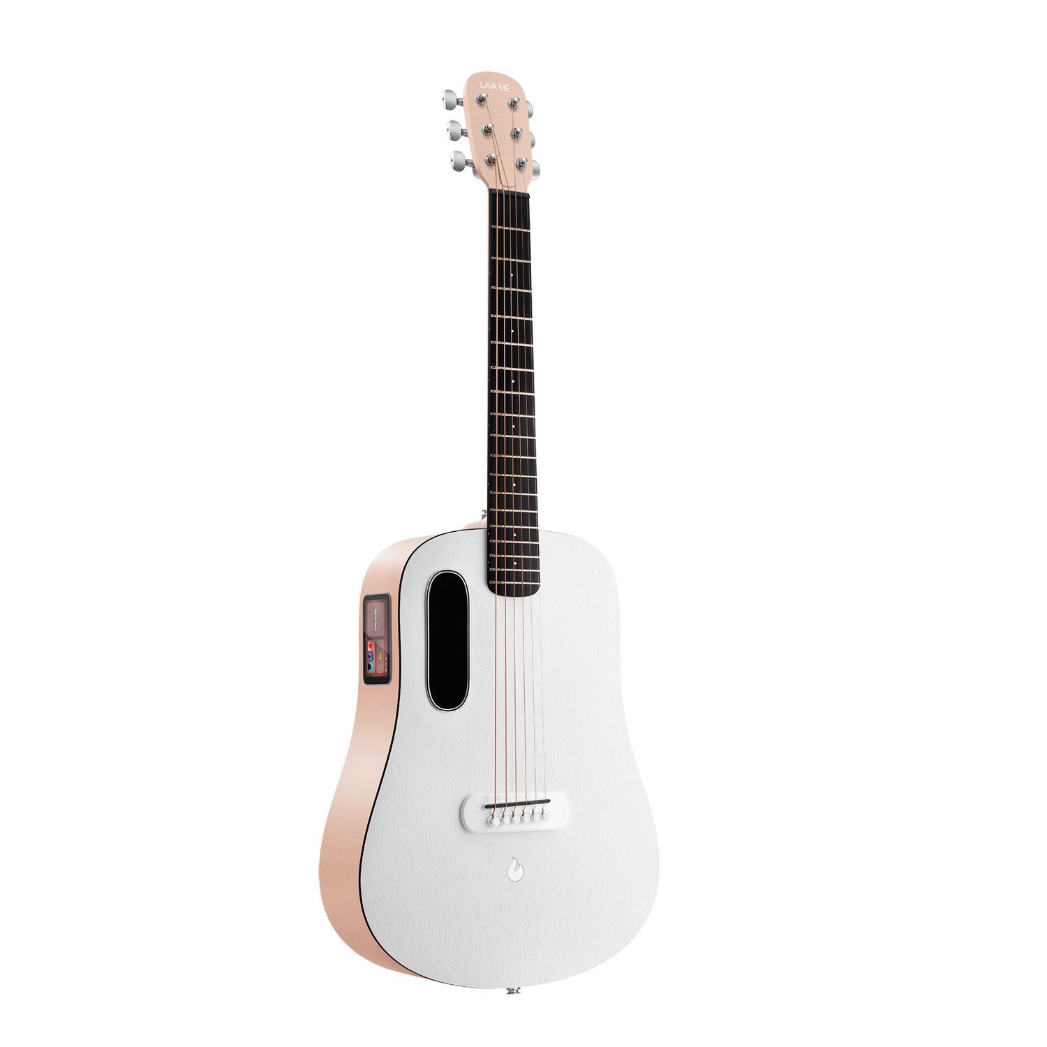 Westerngitarre Lava Music Gitarre ME Play 36 Zoll Light Peach
