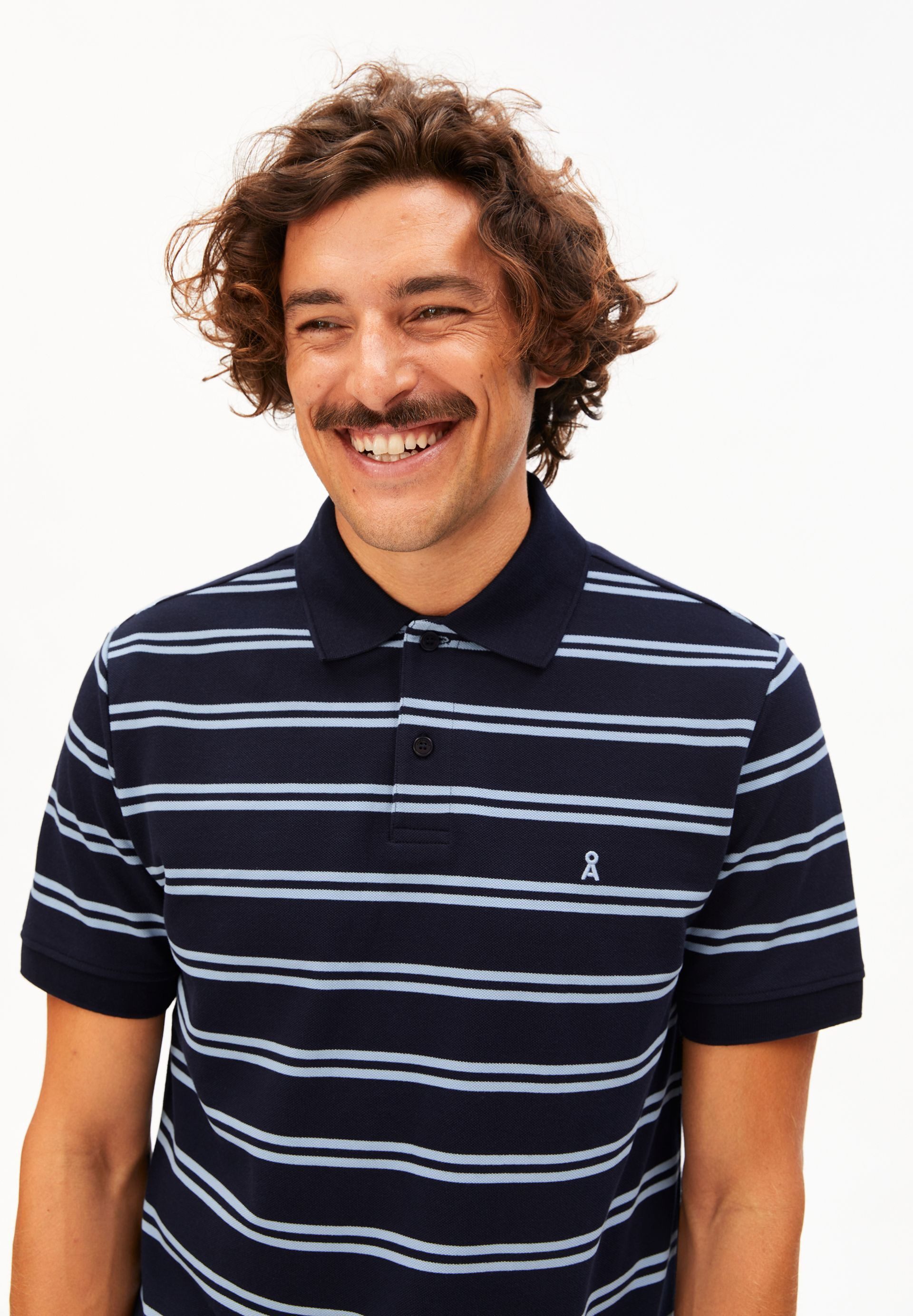 Armedangels Poloshirt STRIPED POLO 100% Bio-Baumwolle Regular Fit