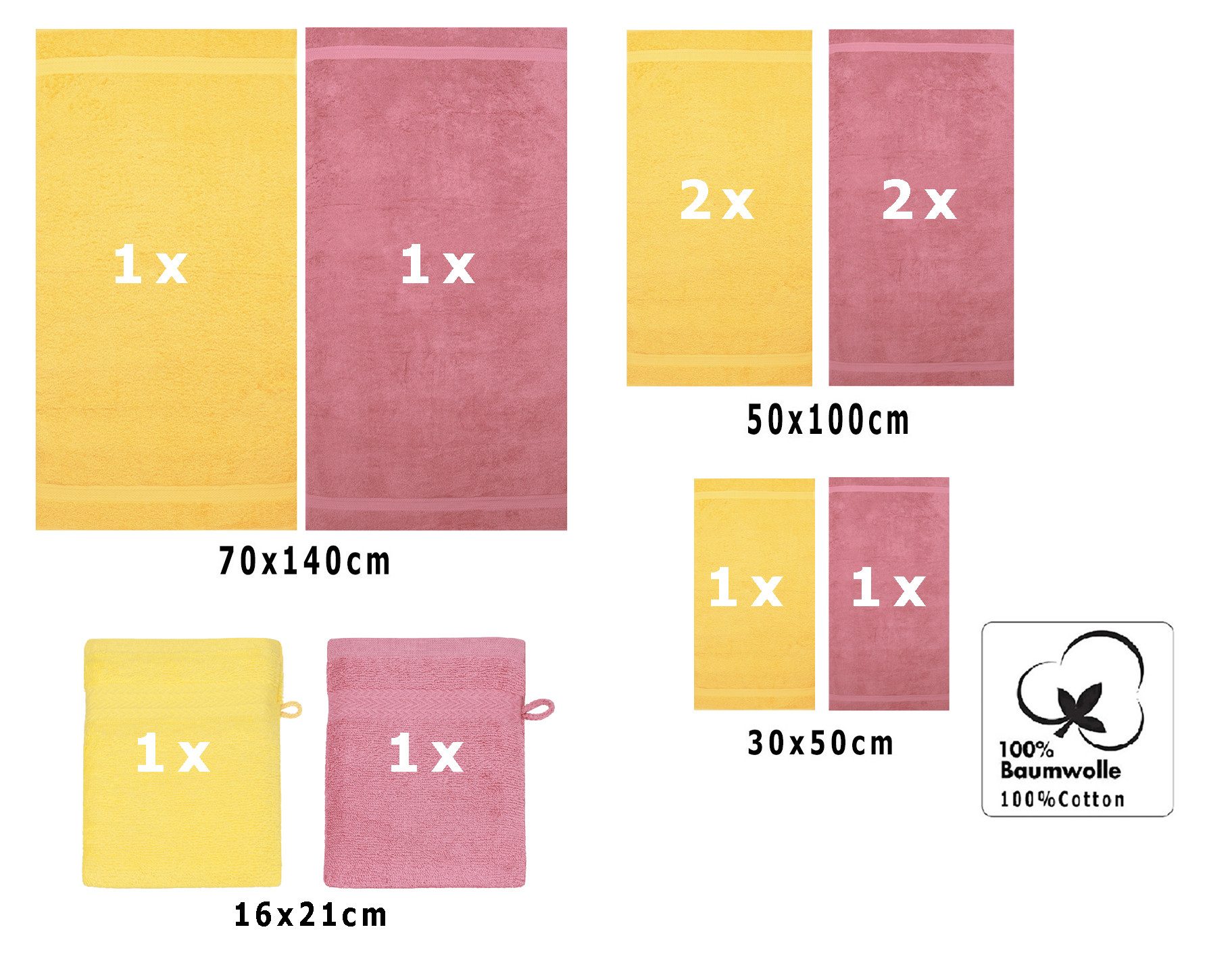 Betz Handtuch Set 10-TLG. Premium Farbe günstig online kaufen
