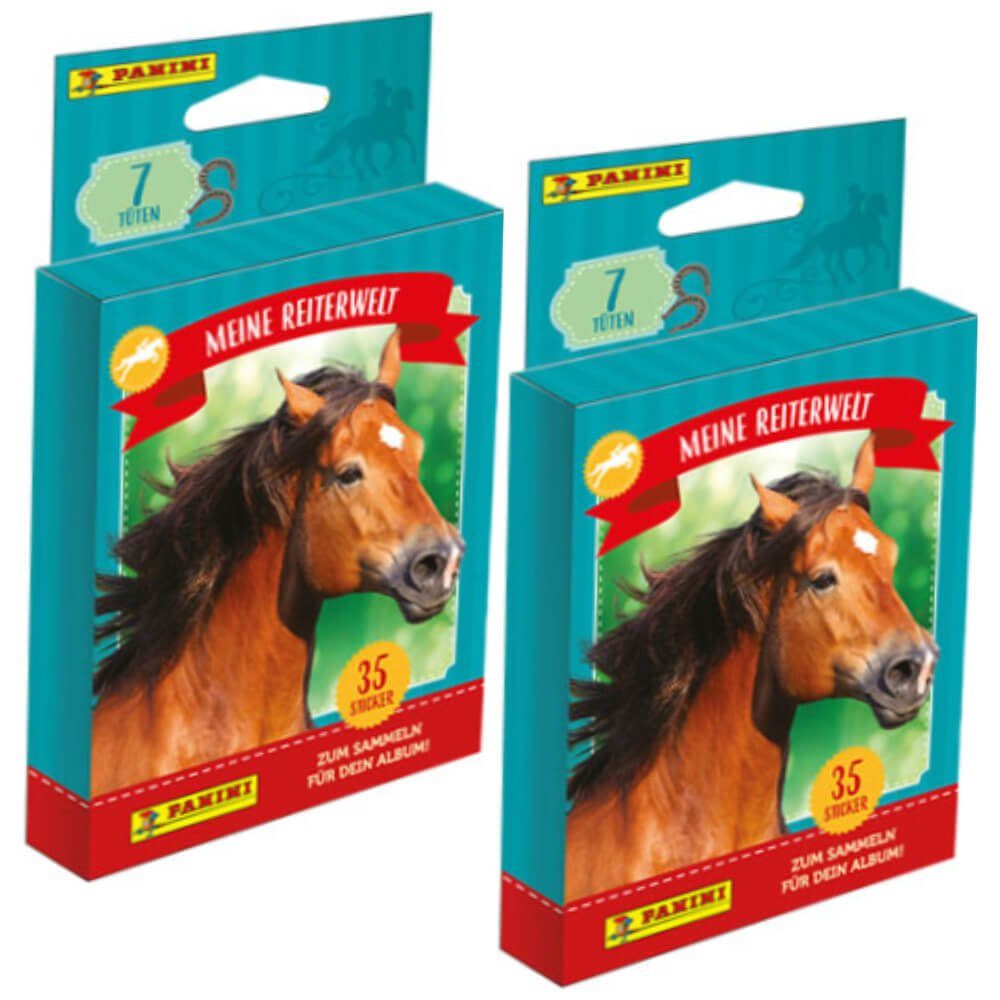 Panini Sticker Panini Pferde Mon Club D'E'Quitation Sticker - Meine Reiterwelt (2024), (Set), Pferde Mon Club Sticker (2024) - Sammelsticker - 2 Blister