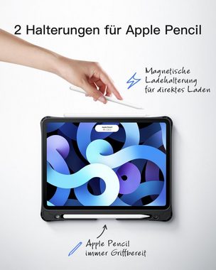 Inateck »Tastatur Hülle für iPad Air 5&4 Gen, iPad Pro 11 4/3/2/1 Gen« iPad-Tastatur (abnehmbar, mit flexiblem Ständer, Pencil-Slot und individueller Hintergrundbeleuchtung)