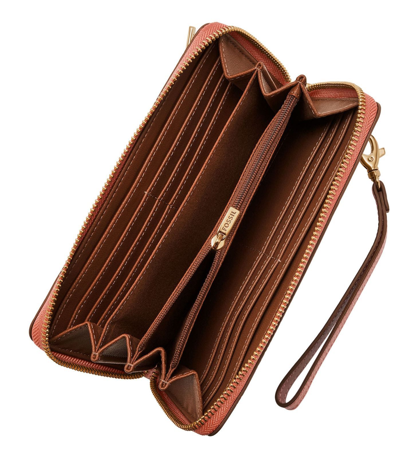 Fossil Geldbörse RFID Zip Around Clutch, günstig online kaufen