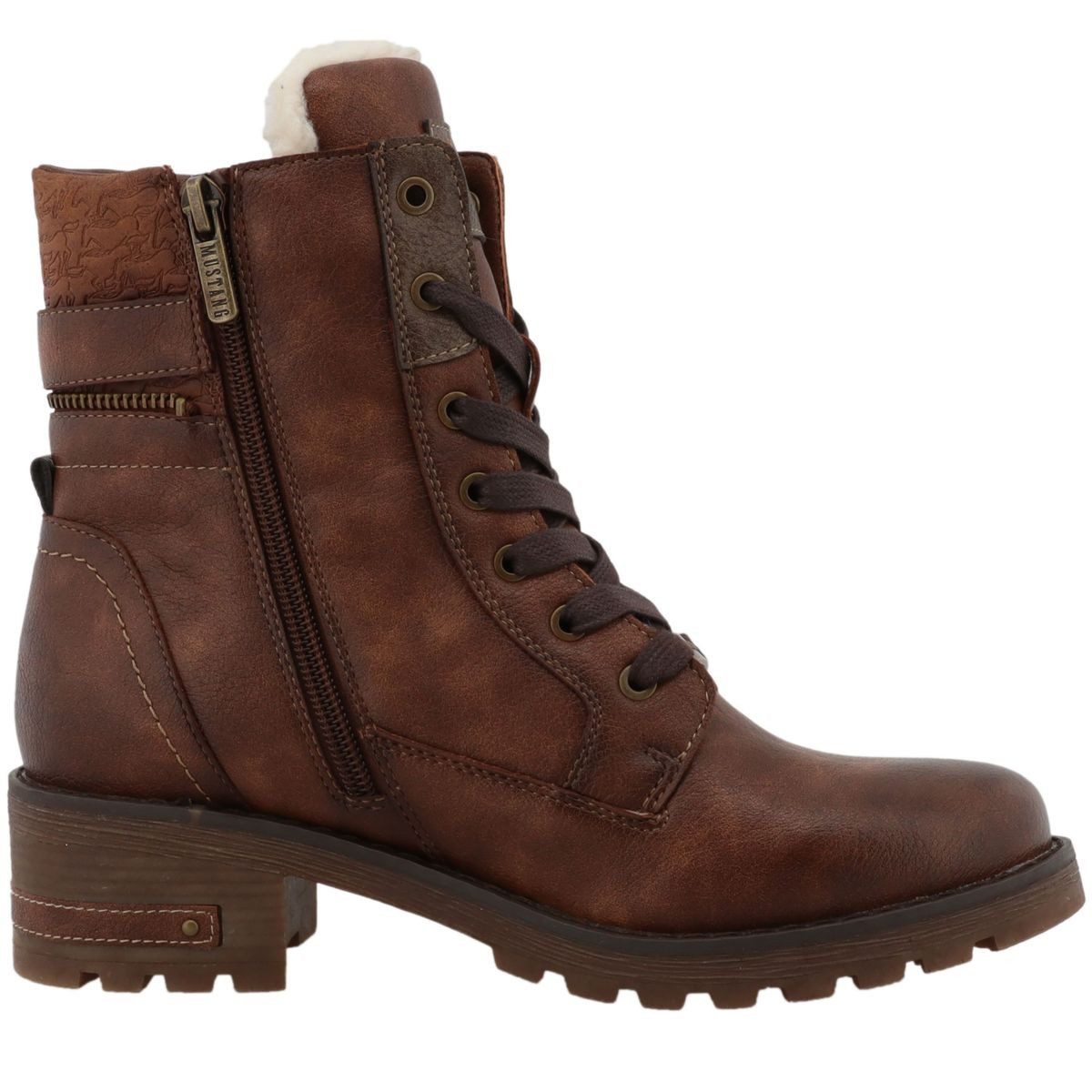 Mustang Shoes 15M0082001-rust Stiefelette Tex-Stiefel schützt vor Nässe und Kälte – Bild 2 von 5