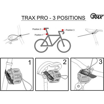 Trax Fahrradhundeanhänger TRAX PRO Bike Taxi Fahrrad Zugsystem Abschleppseil MTB Ebike Kinder