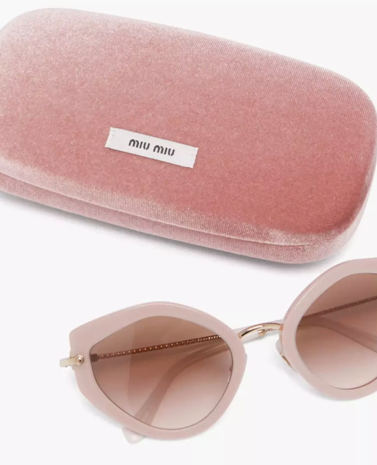 Miu Miu Sonnenbrille Cat-Eye Retro Brille günstig online kaufen