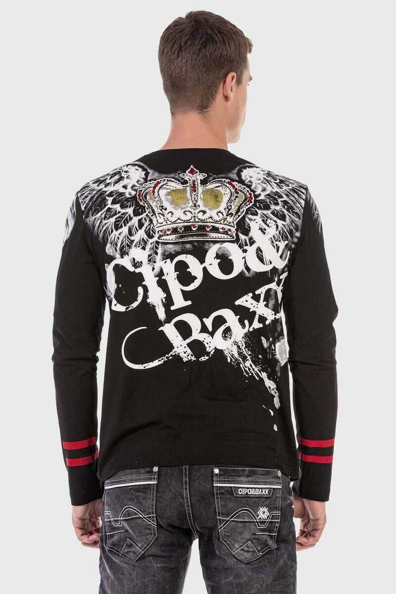 Cipo & Baxx T-Shirt Sweatshirts mit coolem Print günstig online kaufen