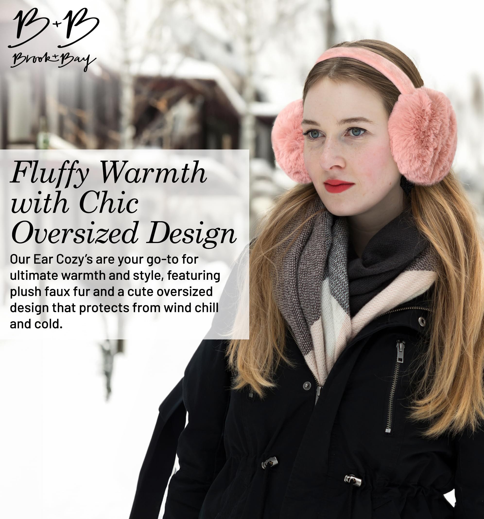 Tough Outfitters Ohrenwärmer Brook + Bay Fleece-Ohrenschützer – kuschelige günstig online kaufen