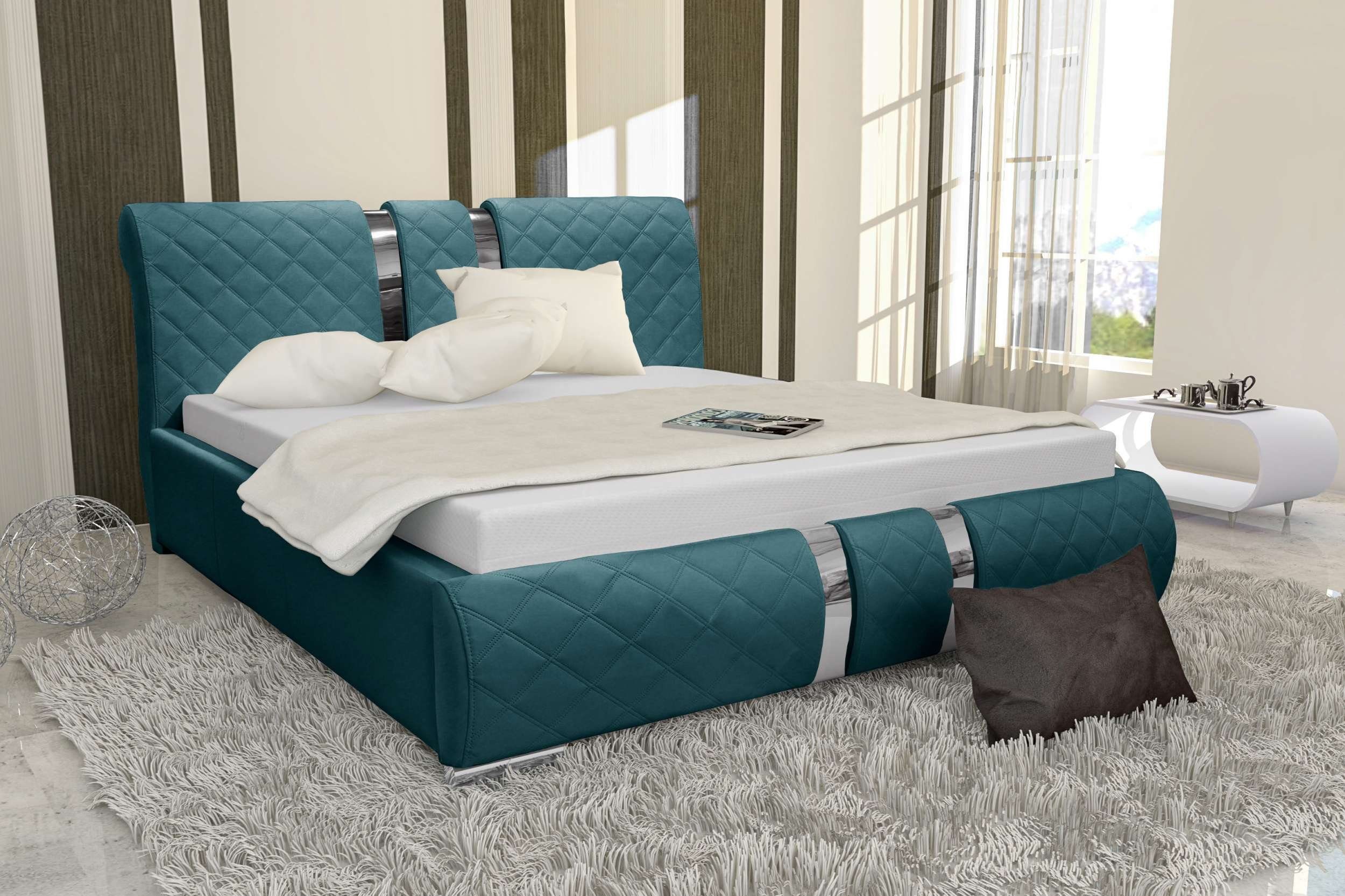 99rooms Polsterbett Kameron (Schlafzimmerbett, Bett), 120/140/160/180/200x2 günstig online kaufen