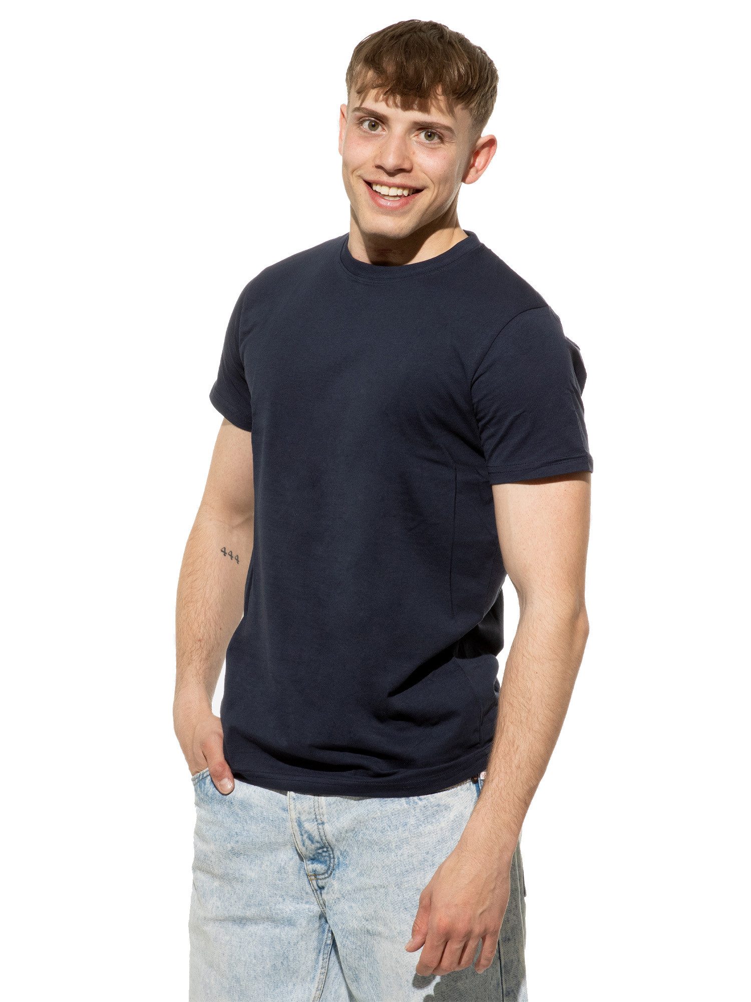 Cotton Prime® T-Shirt Basic O-Neck (10-tlg) in trageangenehmer Baumwollqual günstig online kaufen