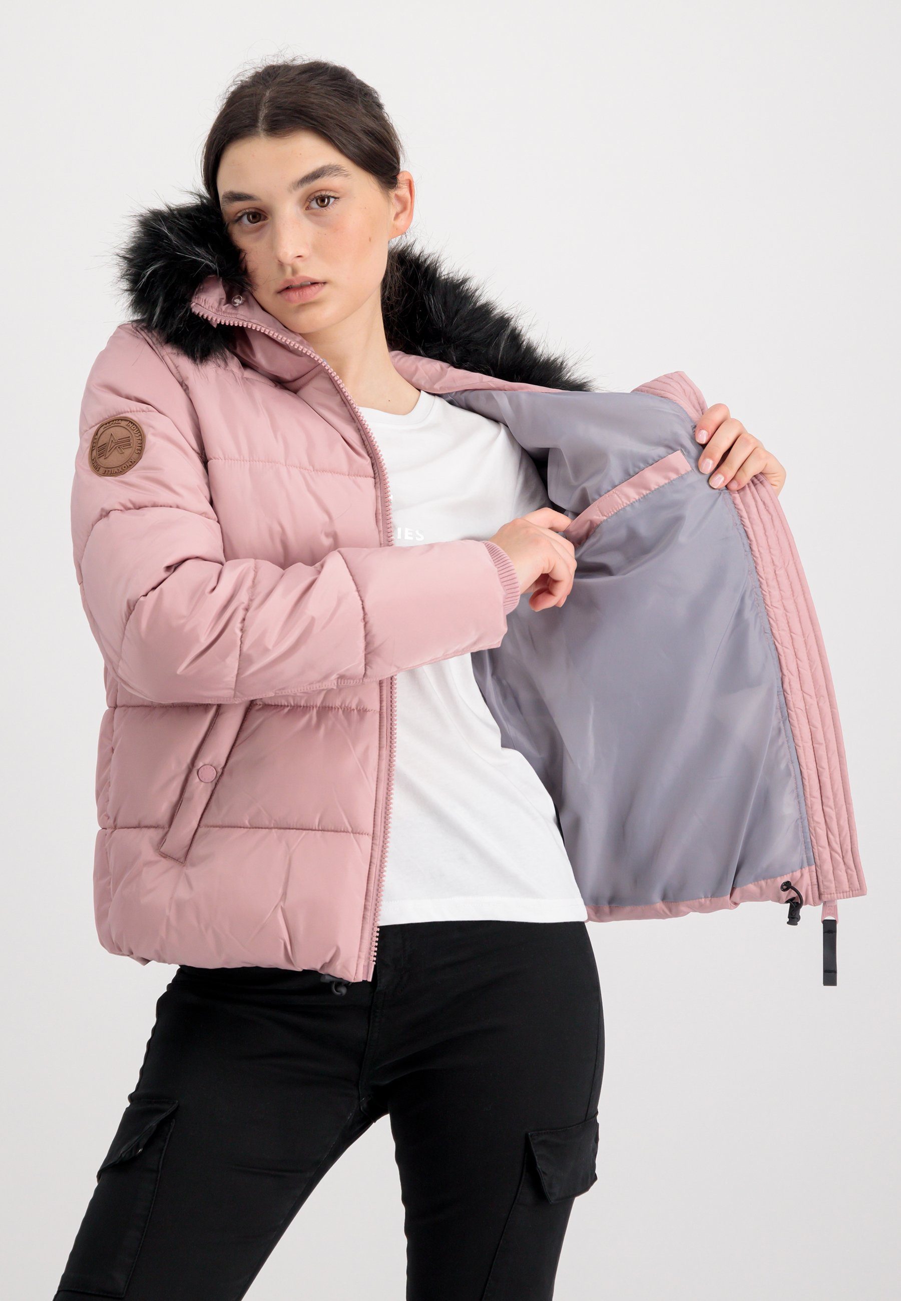 pink - Industries Alpha Winter Jackets Winterjacke silver Alpha Women Industries Parka &