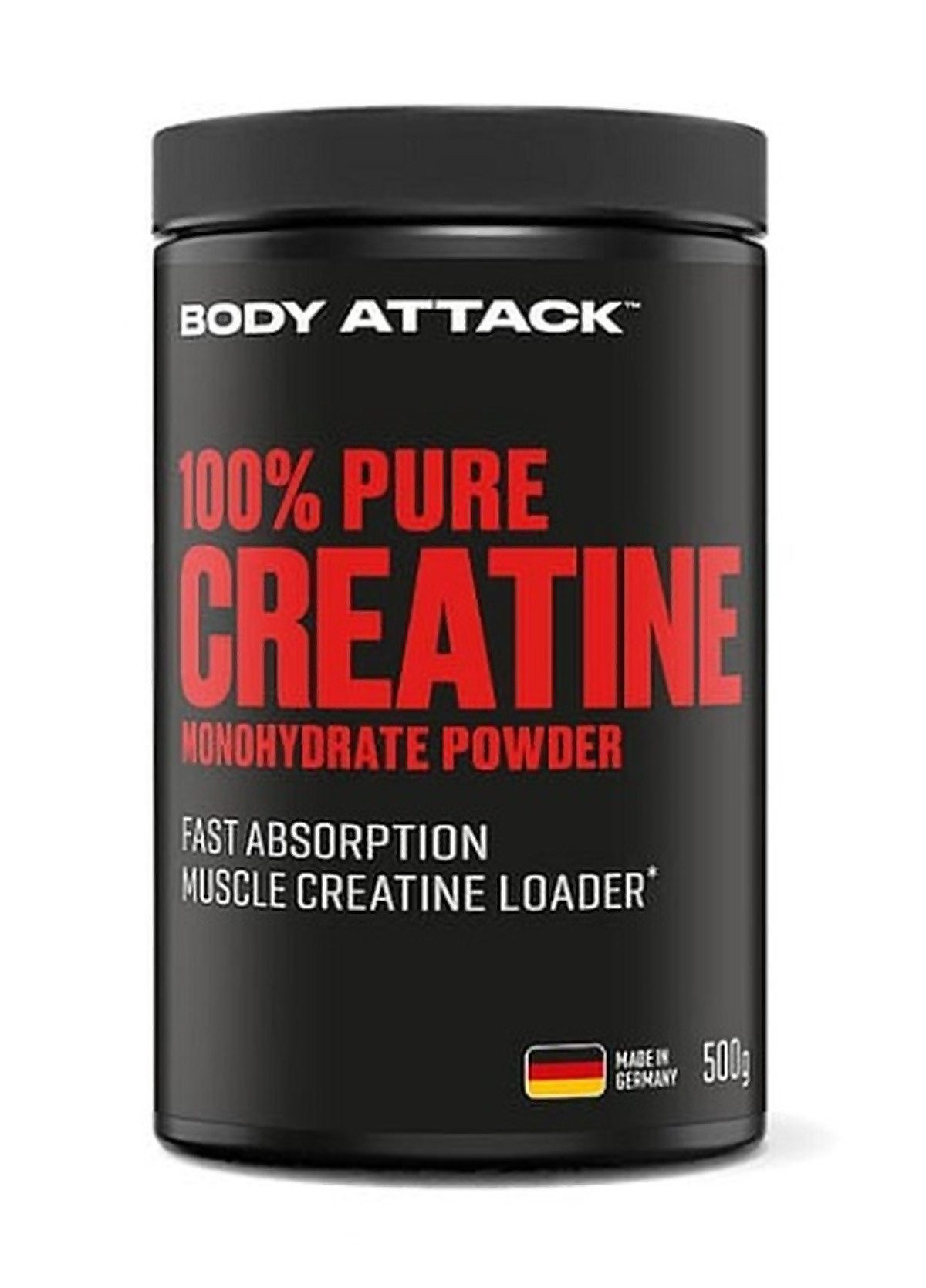 Body Attack 100% Pure Creatine 500g Pulver, 500 g