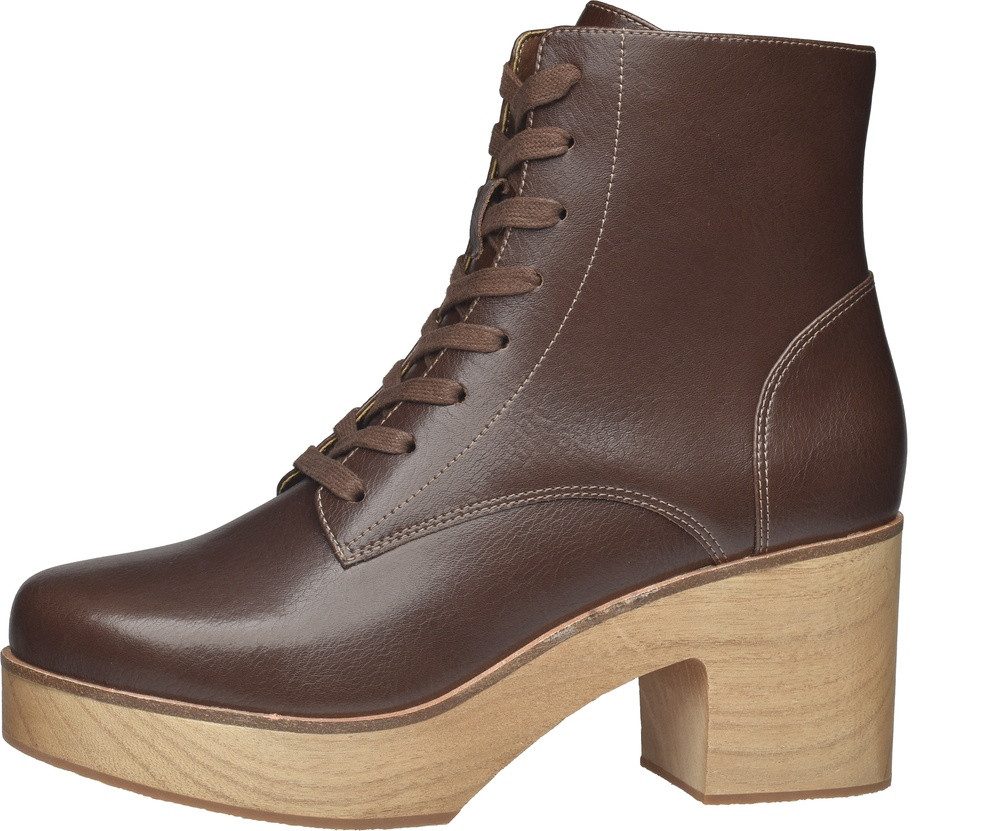 Sanita Wood-Colo Plateau Boot Stiefel