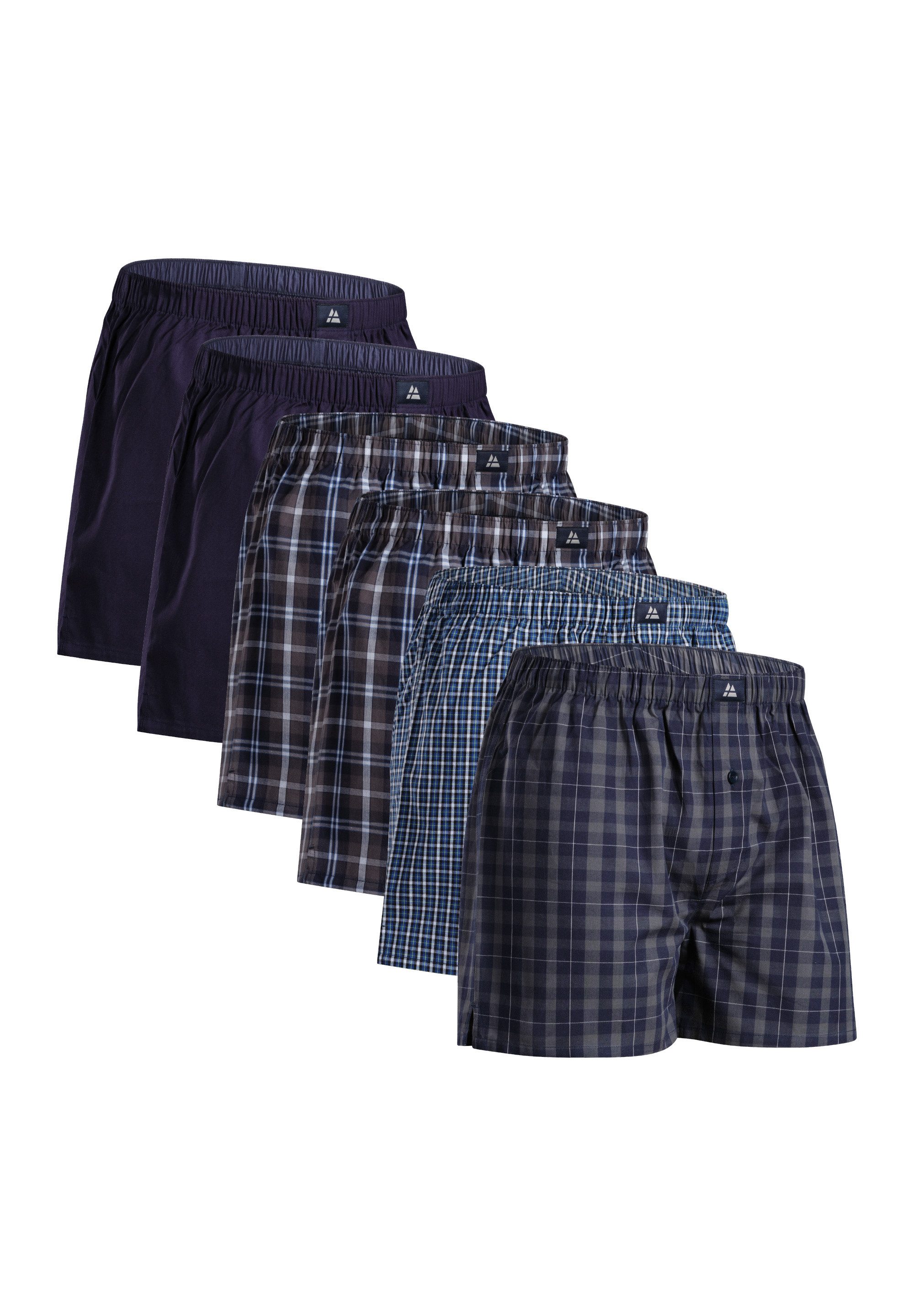 DANISH ENDURANCE Boxershorts American Boxers (6-St) günstig online kaufen