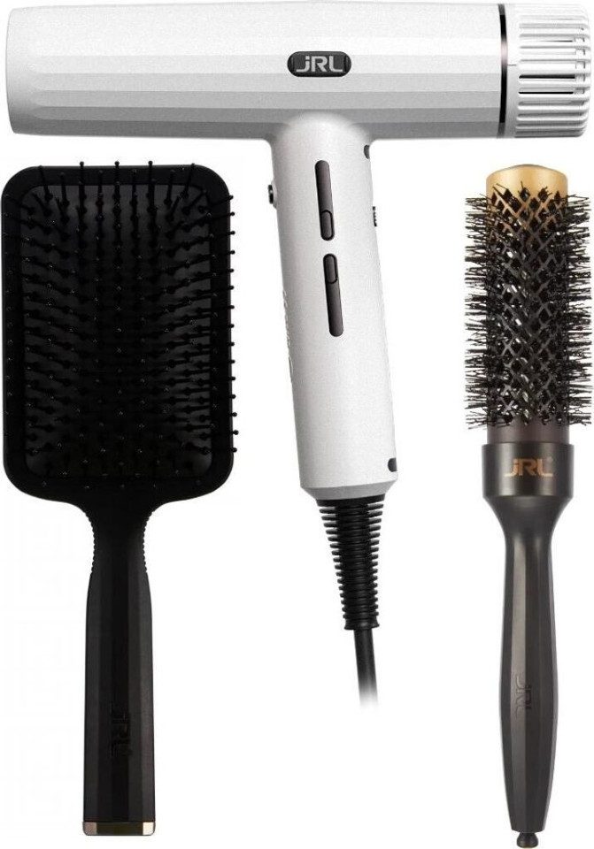 JRL Haartrockner JRL Forte Pro 2020H Haartrockner Combo Kit Schwarz, 2150 W, Combo Kit: Föhn + 3 Aufsätze + Aufbewahrungstasche