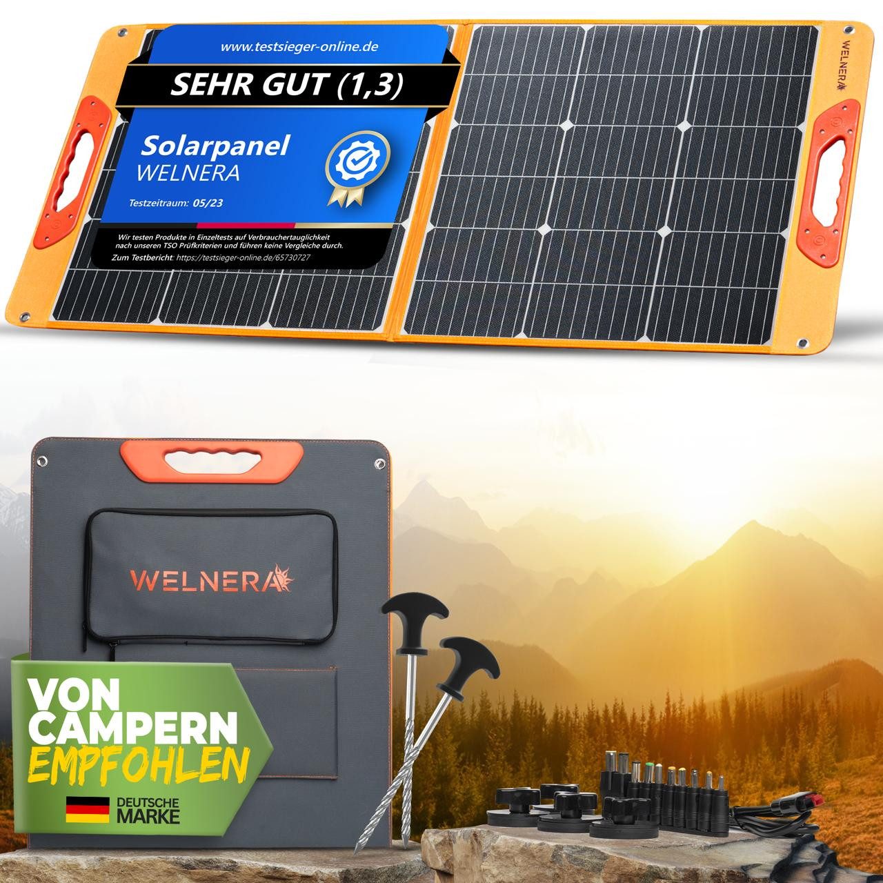 SET 100W Solar Panel