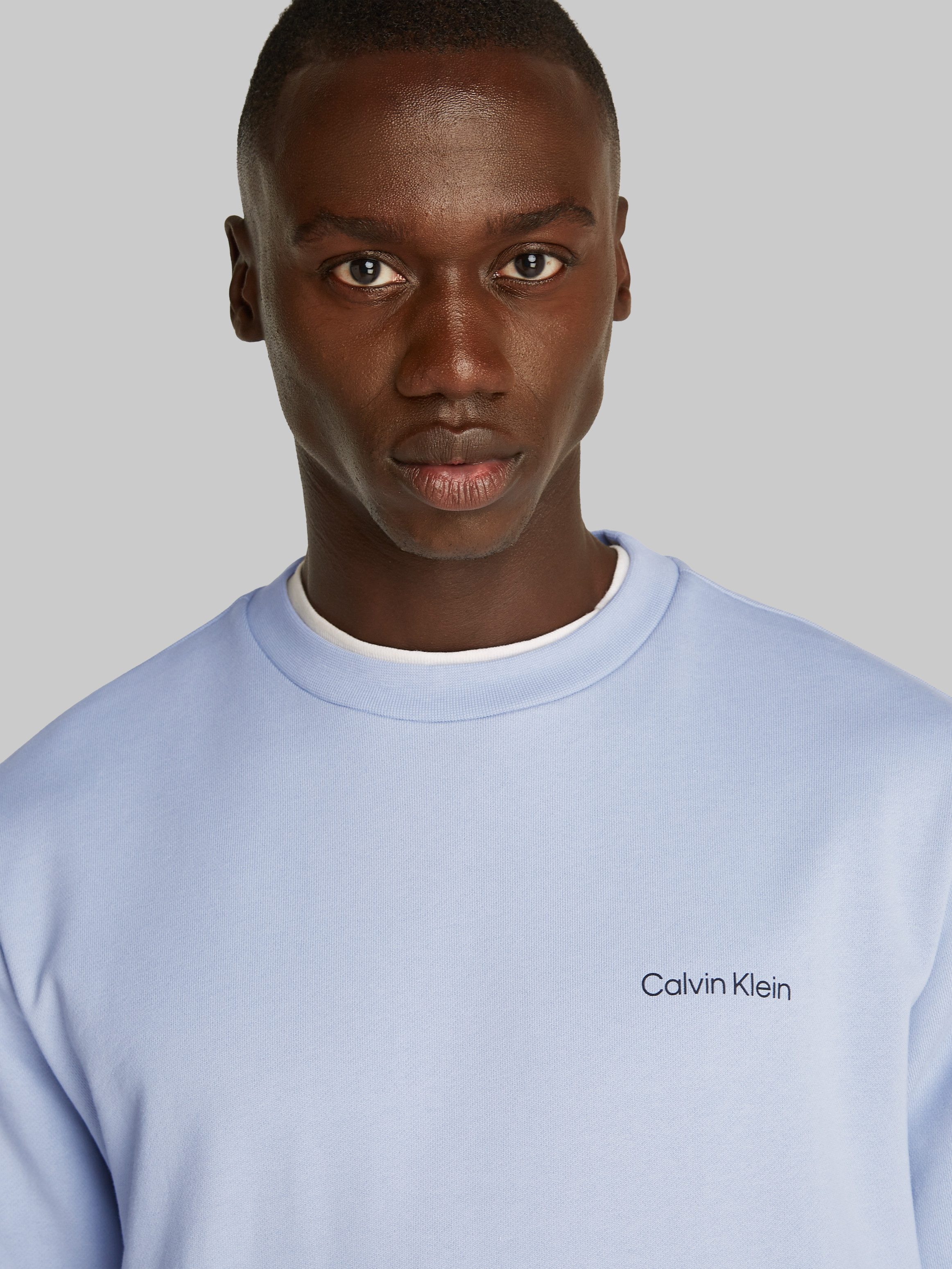 Calvin Klein Sweatshirt CP-LINEAR BOX LOGO SWEATSHIRT mit Logo auf der Rück günstig online kaufen