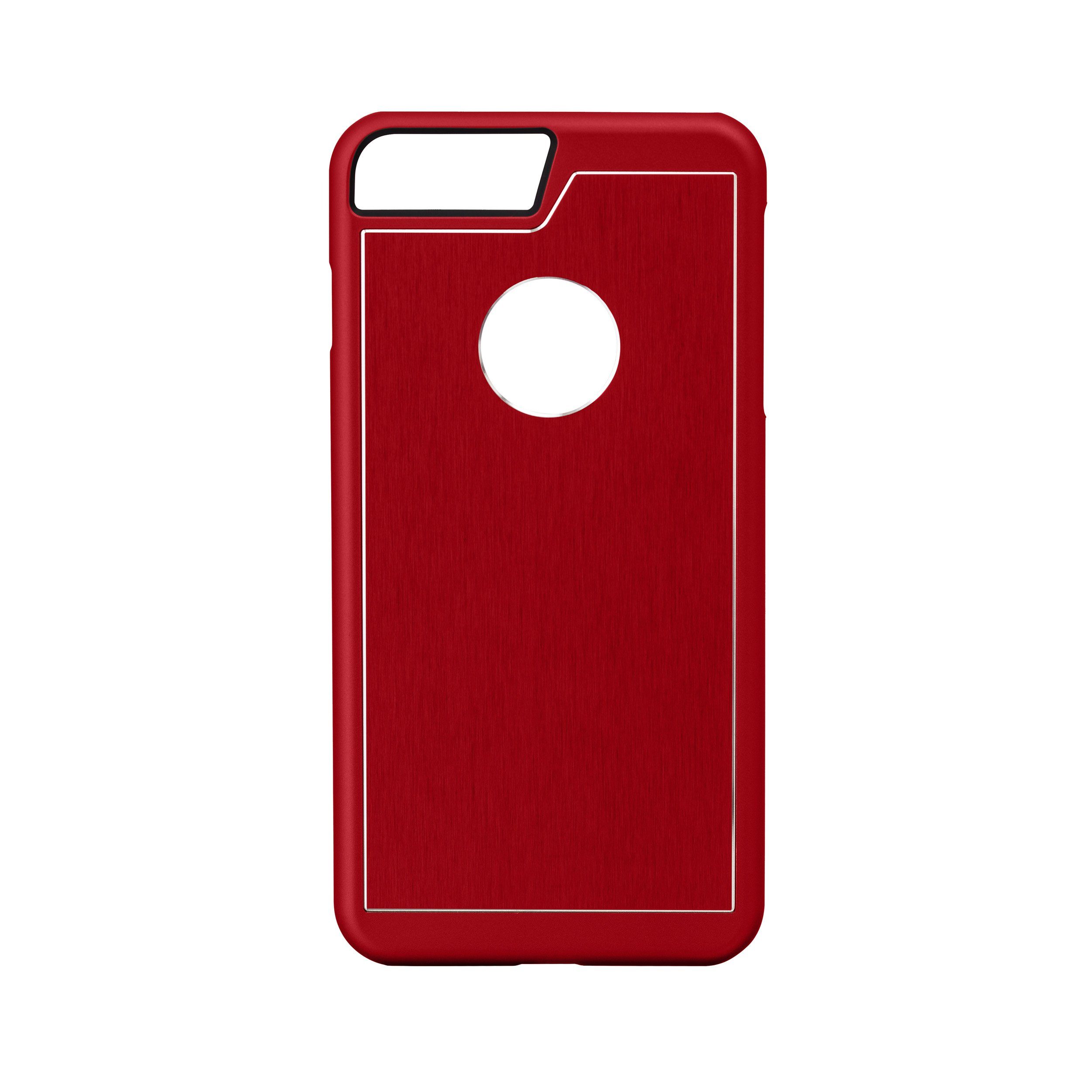 KMP Creative Lifesytle Product Handyhülle Schutzhülle für iPhone 7 Plus Red 5,5 Zoll