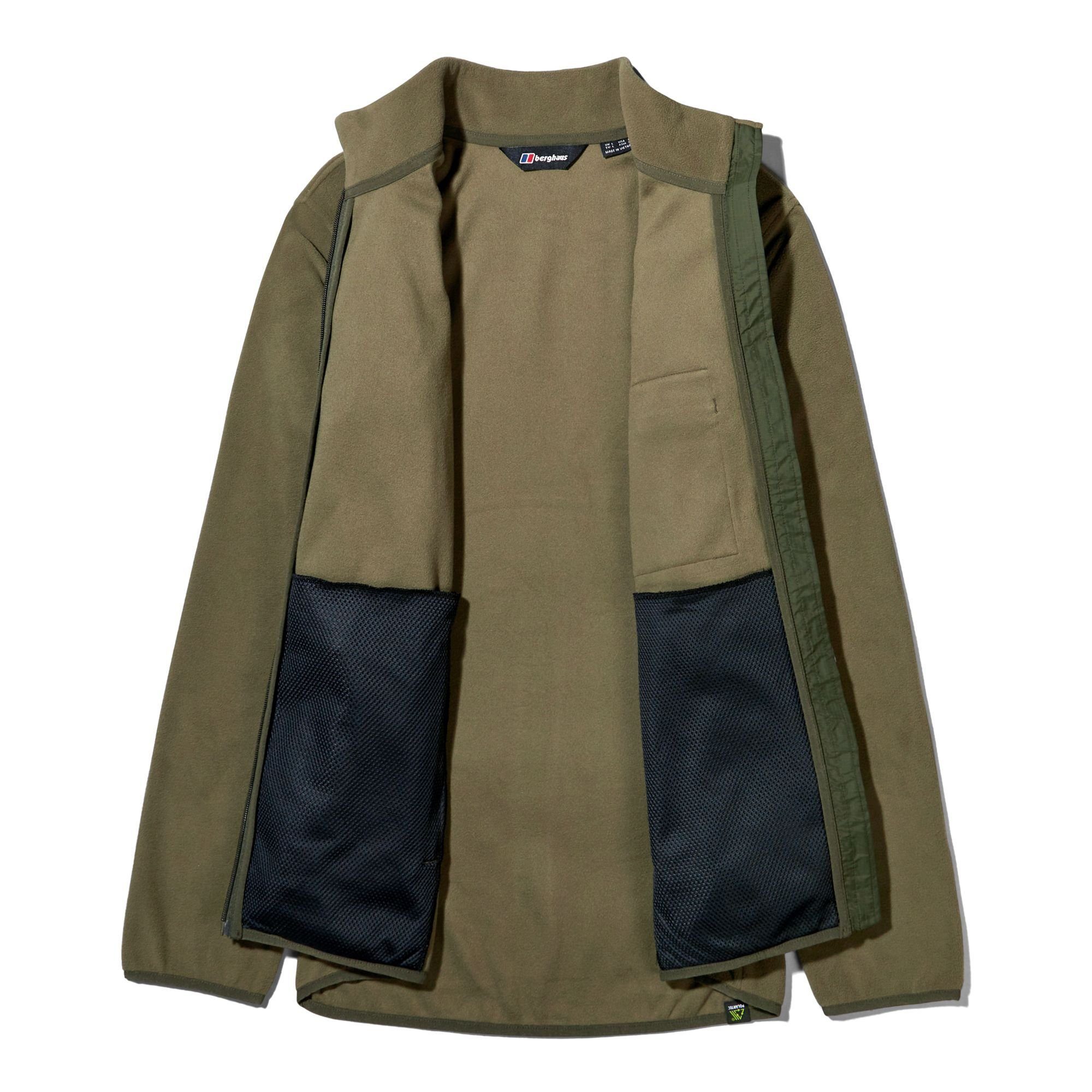 NIGHT/FOREST Berghaus NIGHT Fleecejacke OLIVE atmungsaktiv