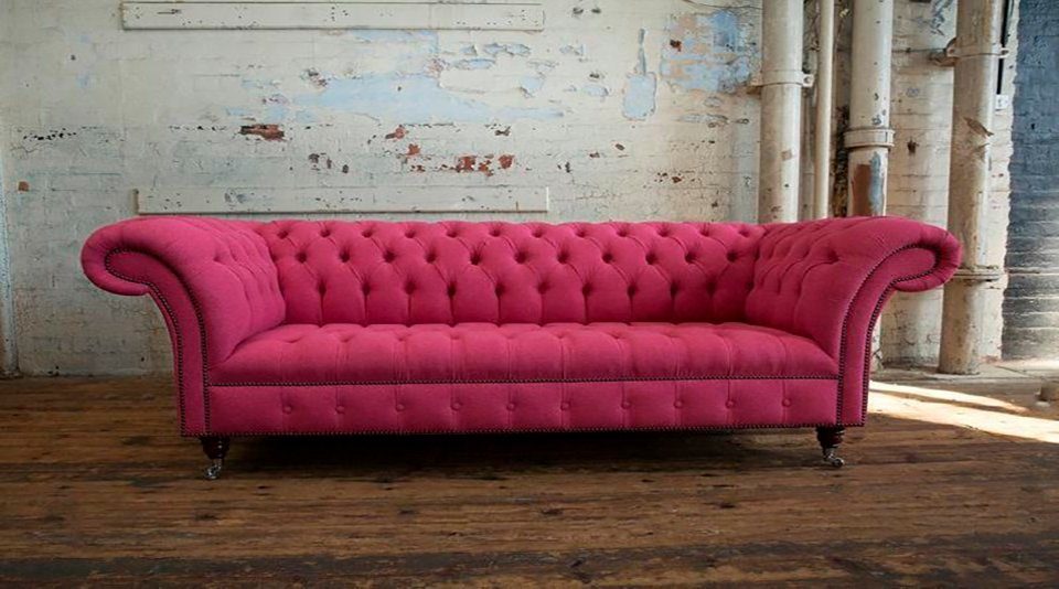 JVmoebel Chesterfield-Sofa, 3+2 Sofa Chesterfield Couch Sitzer Garnitur