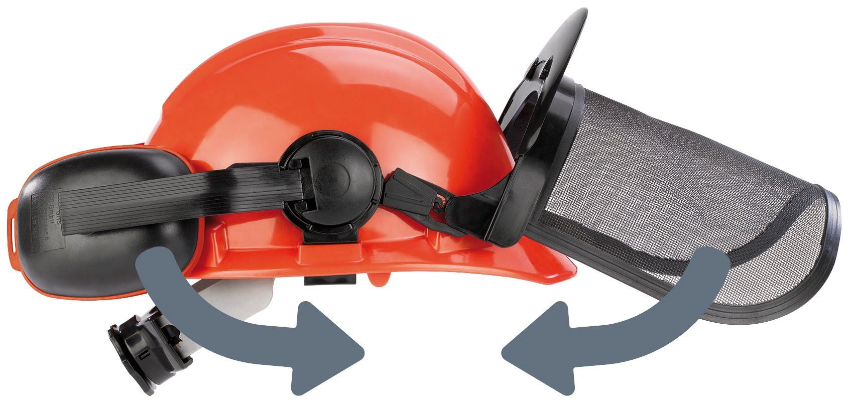 Einhell Forsthelm BG-SH 1, mit erstellbarem Gehörschutz