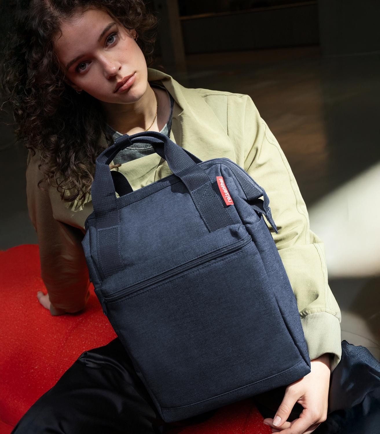 REISENTHEL® Rucksack ALLROUNDER, 12 Liter, Blau, Polyester, Wasserabweisend, verstellbare Schultergurte