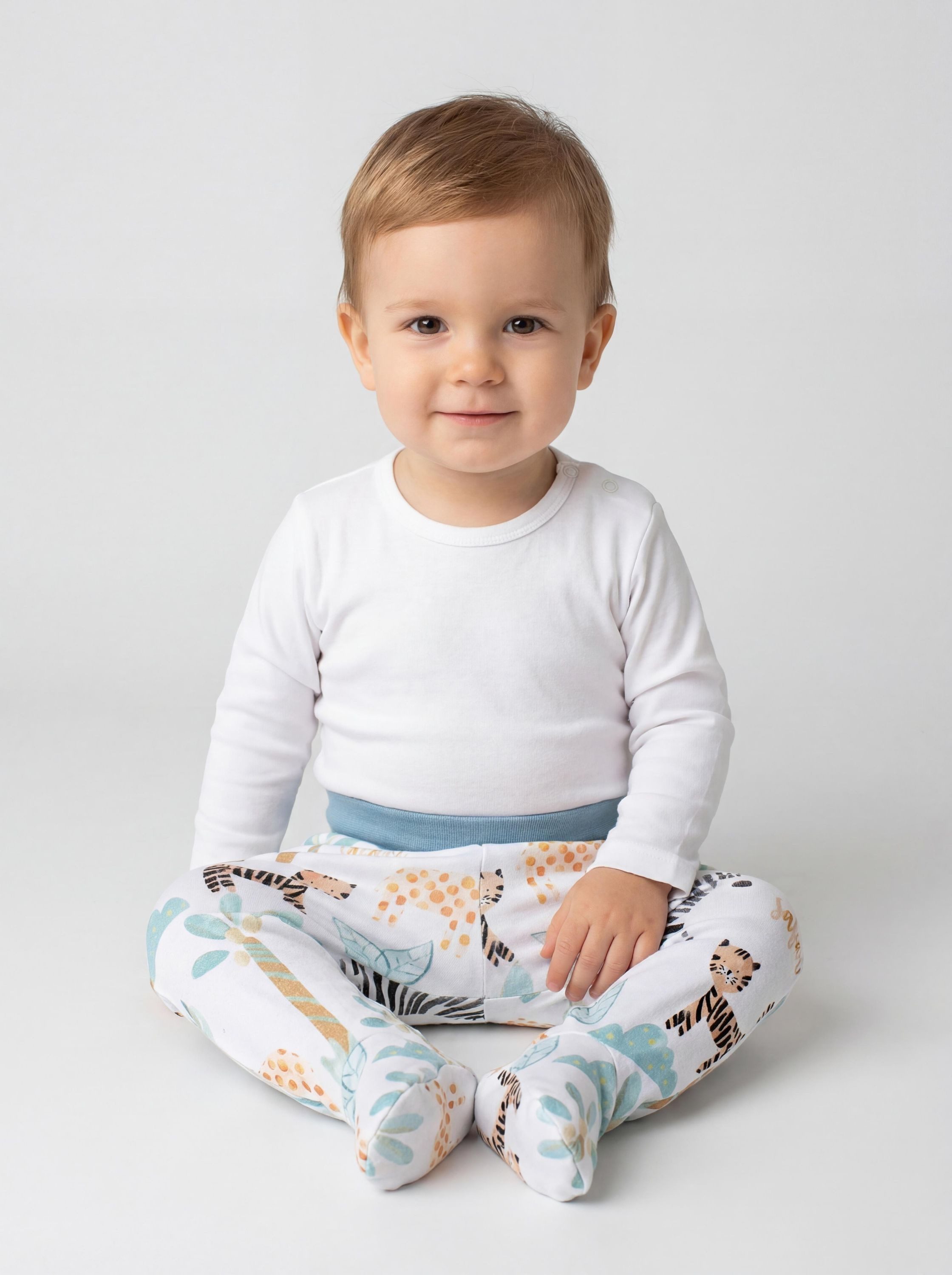 TupTam Schlupfhose TupTam Baby Unisex Hose mit Fuß 5er Pack