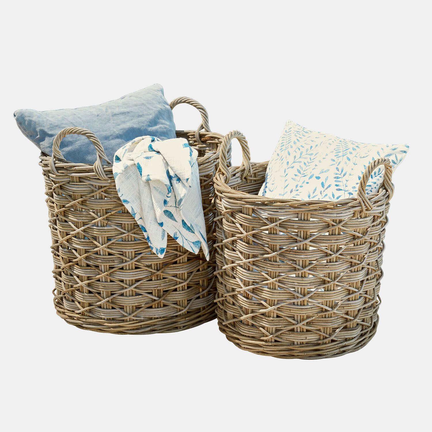 Mirabeau Dekokorb Korb 2er Set Calvado braun (2er Set, 2er Set)