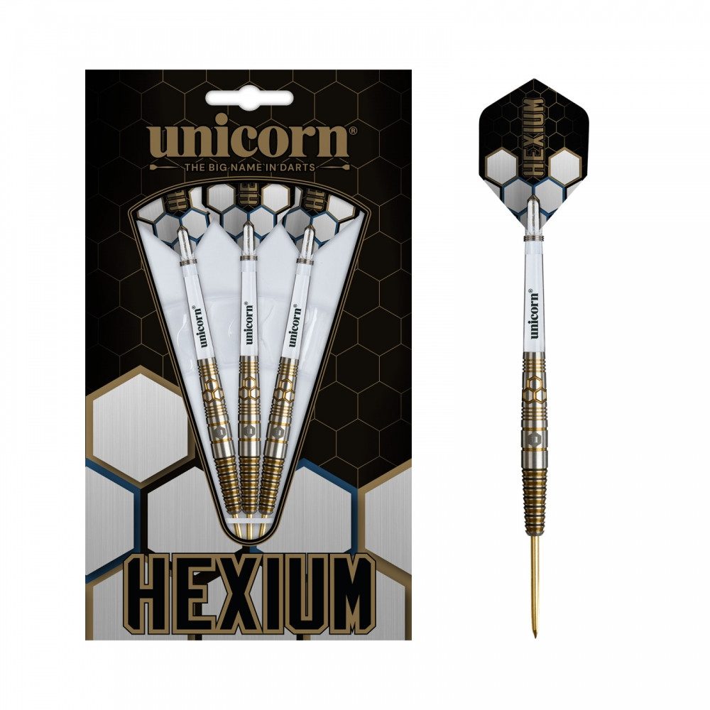 unicorn Dartpfeil Vater29845 hexium style 3 steel dart Wurfpfeile Silber
