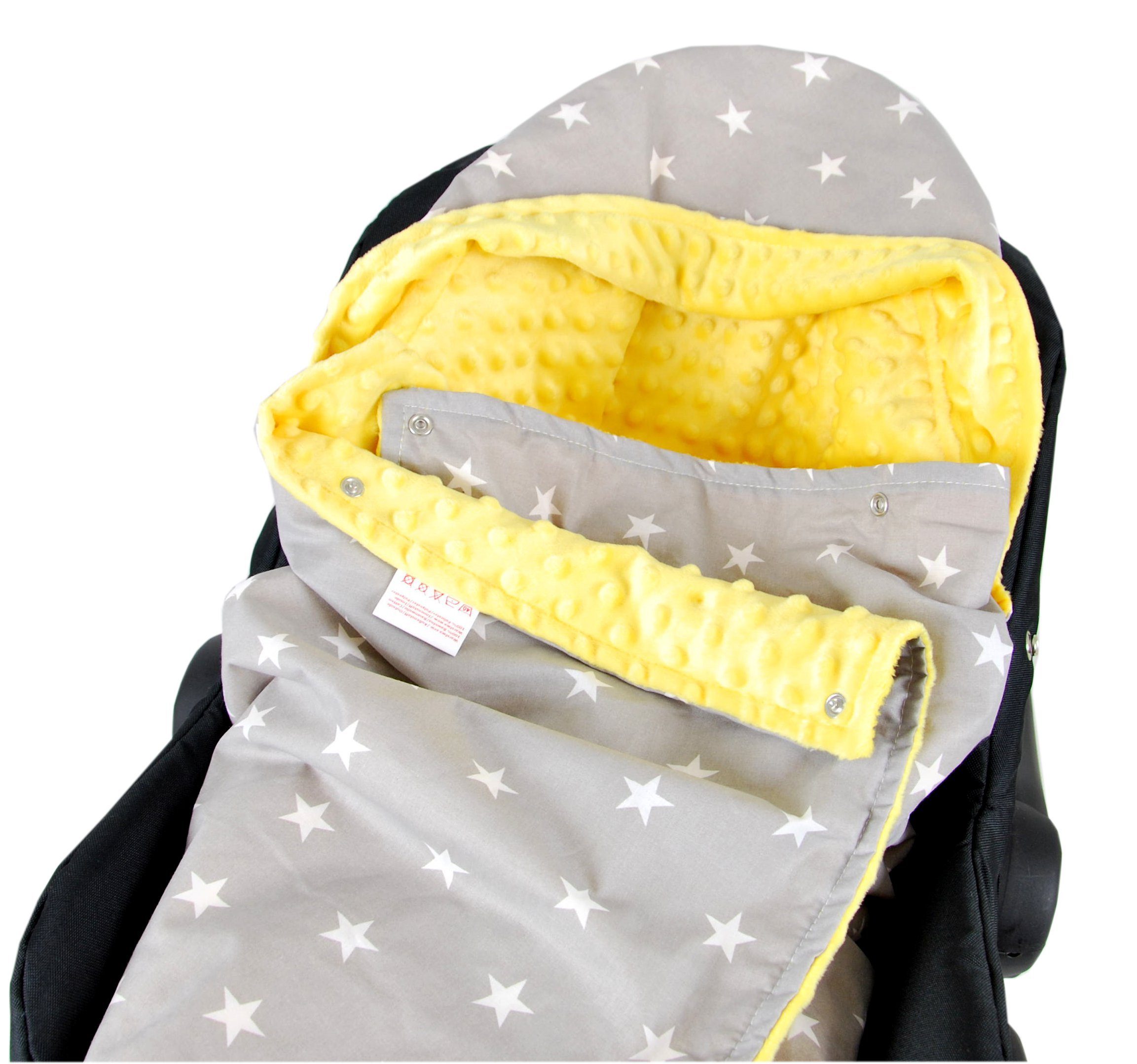 Einschlagdecke BabyLux Baby EINSCHLAGDECKE Babyschale 90x90 günstig online kaufen