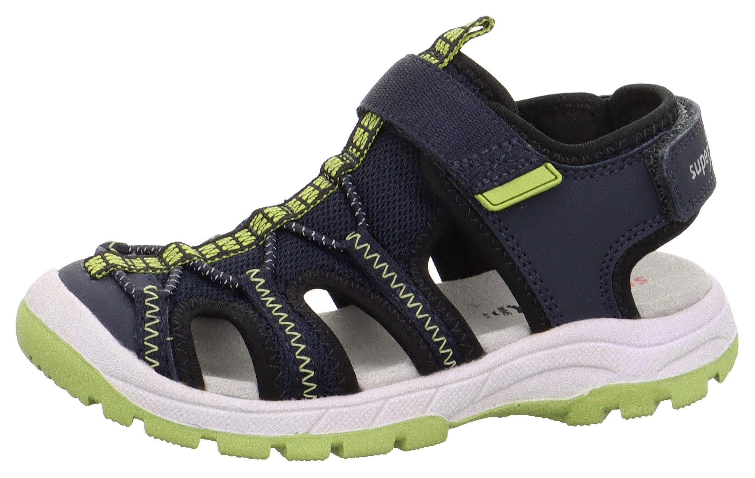 Superfit TORNADO LIGHT WMS: Mittel Sandale mit geschütztem Zehenbereich | Riemchensandalen