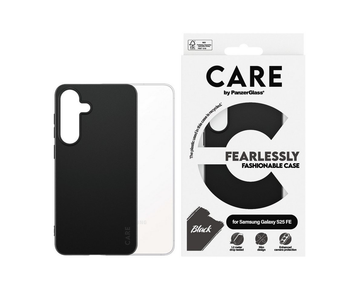 CARE by PanzerGlass Handyhülle Fearlessly Fashionable Case für Samsung Galaxy S25 FE, Backcover, Schutzhülle, Handyschutzhülle, Case, Schutzcase, stoßfest