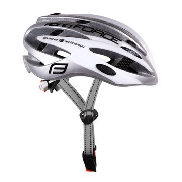FORCE Fahrradhelm Helm FORCE ROAD silber L - XL