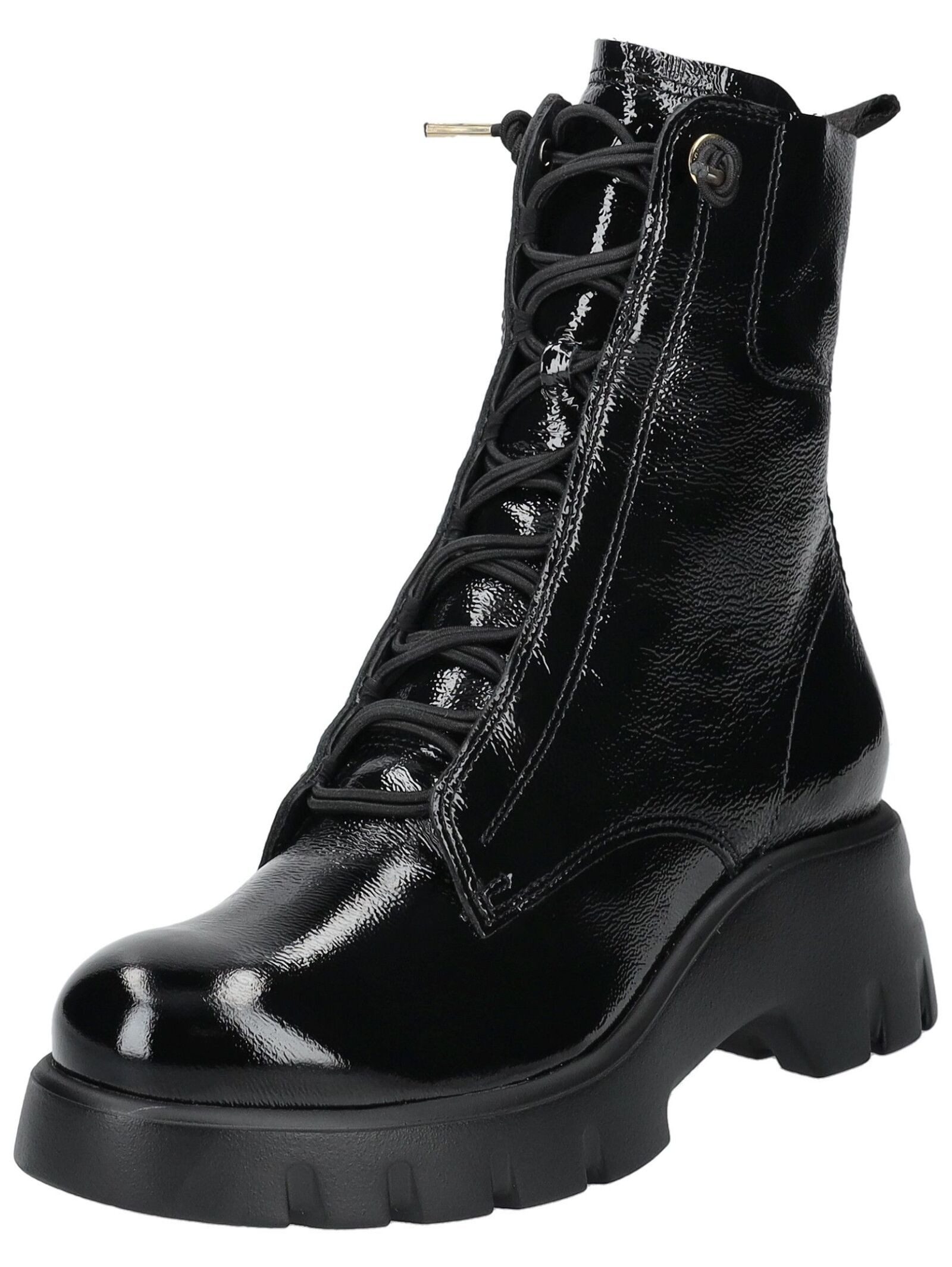 Paul Green Stiefelette Leder Schnürstiefelette