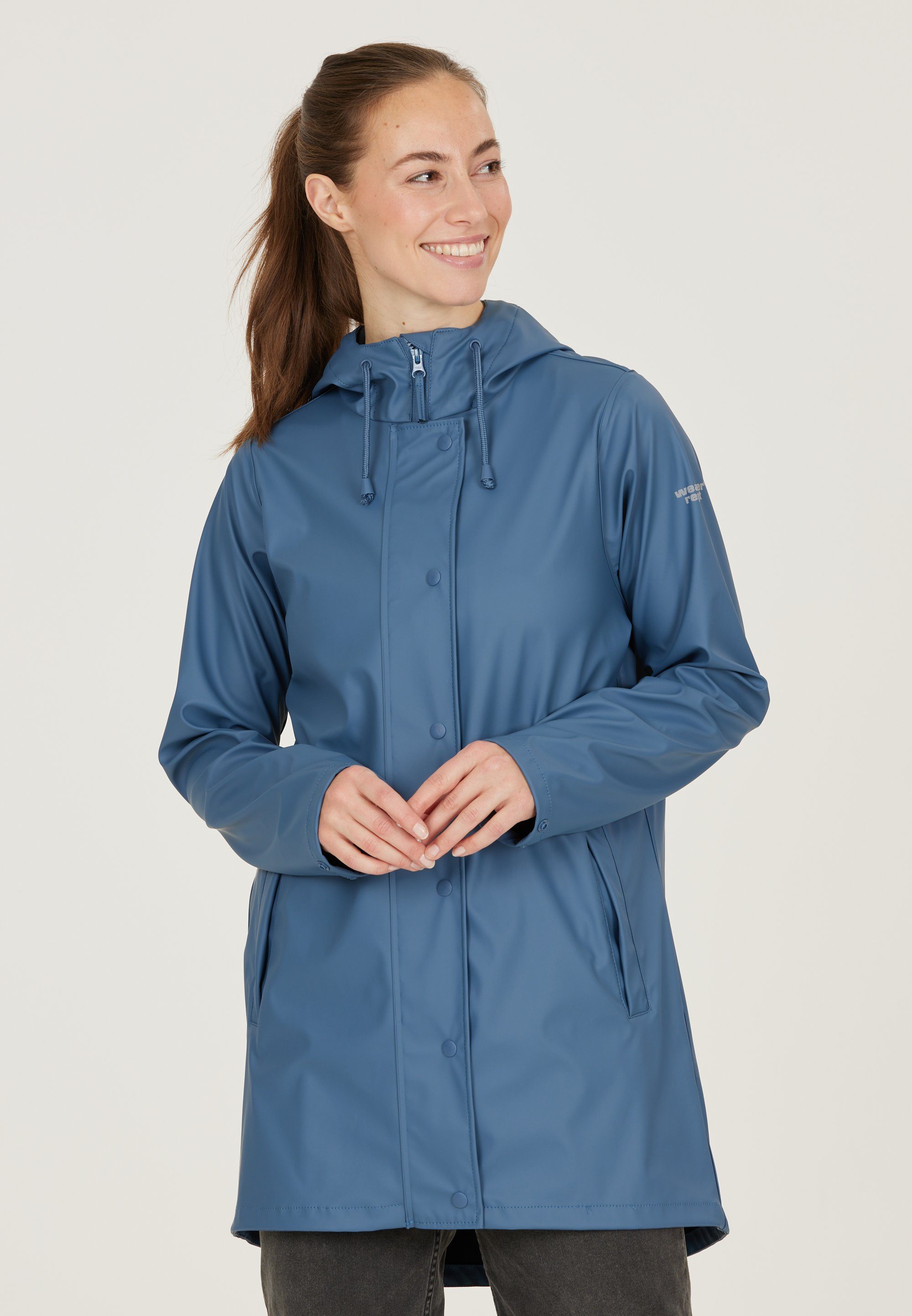 WEATHER REPORT Regenjacke PETRA mit blau umweltfreundlicher Beschichtung