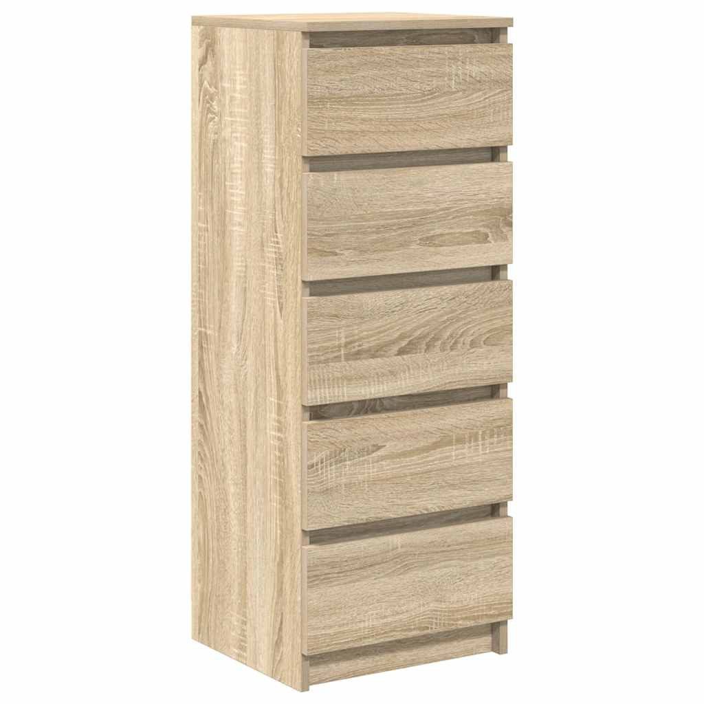 Sideboard Sideboard mit Schubladen Sonoma-Eiche 37,5x35x99 cm
