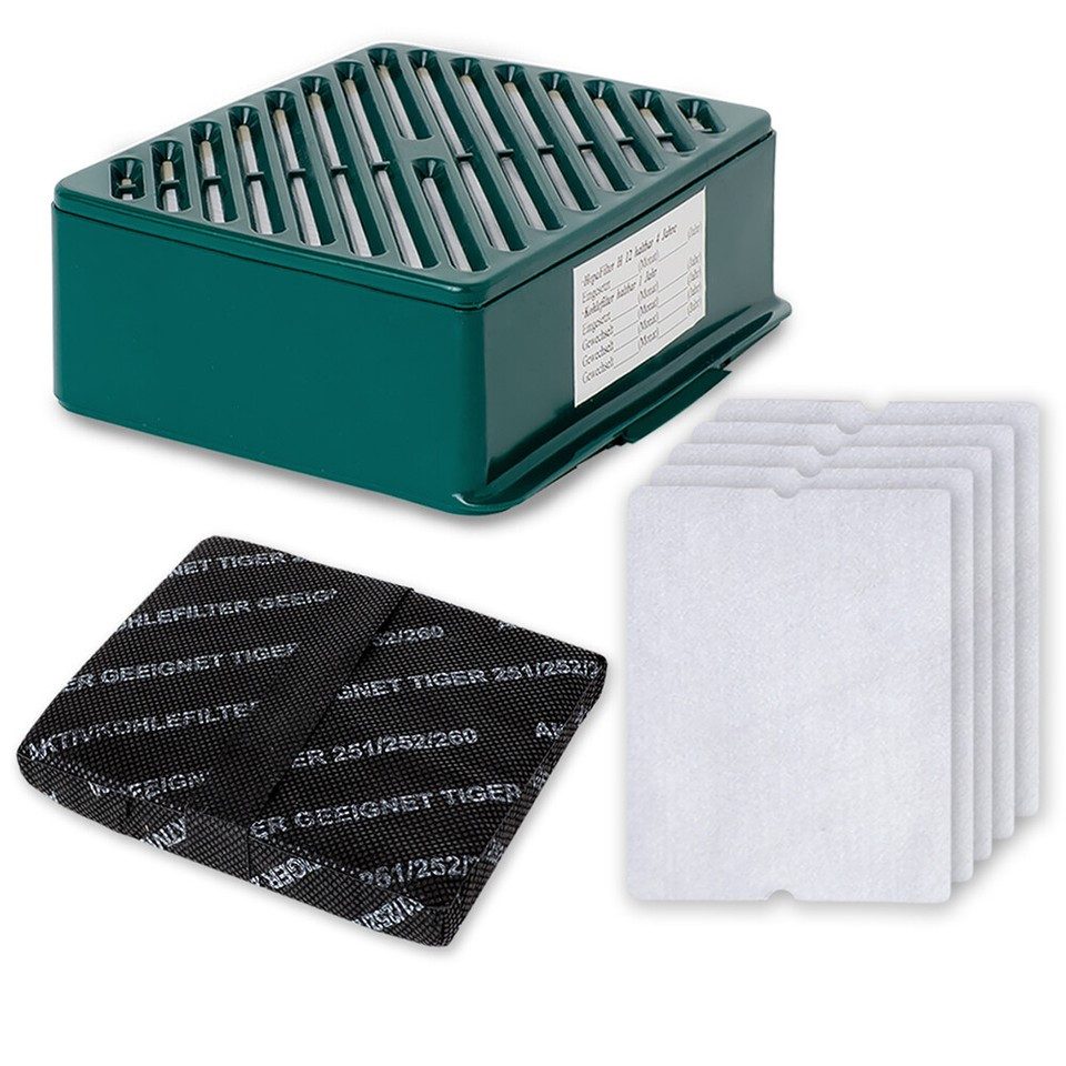 PRIMEBAG Ersatzfilter 5 Motorschutzfilter Filter passend für Vorwerk Tiger 251 252