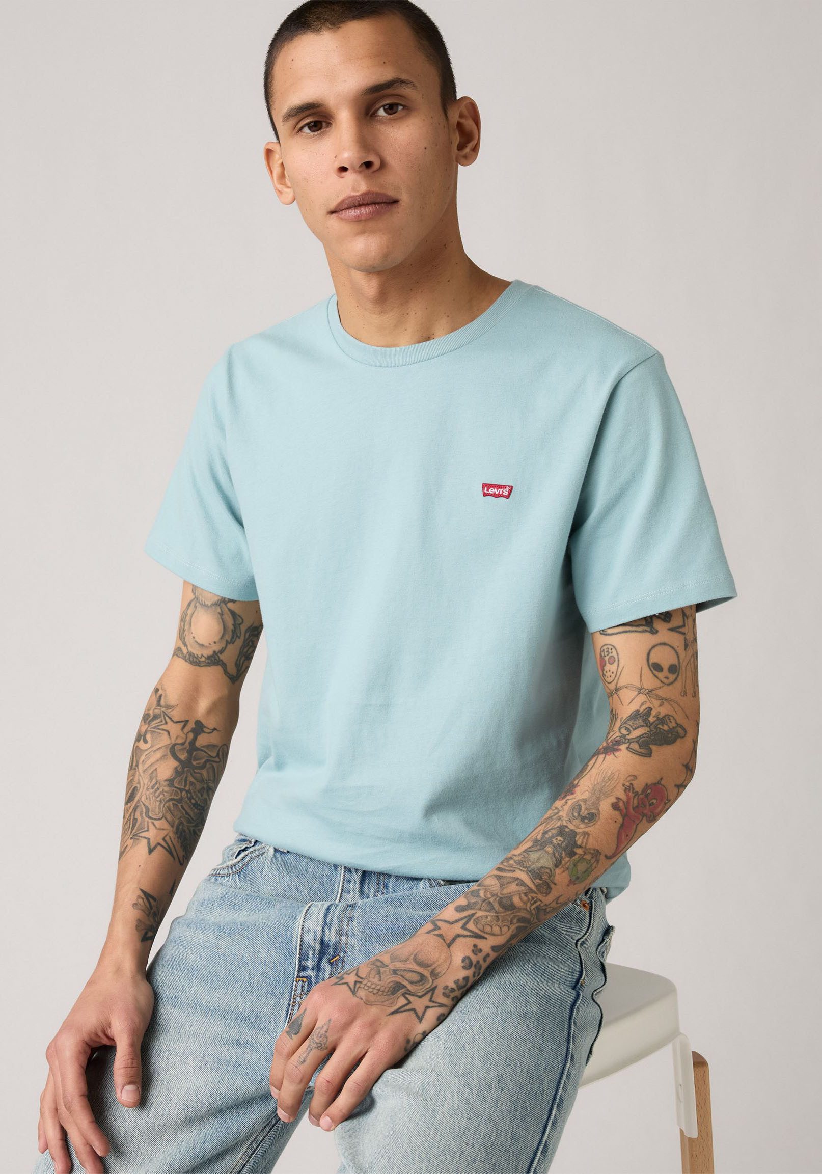 Levi's® T-Shirt ORIGINAL HM TEE mit Logo Print günstig online kaufen