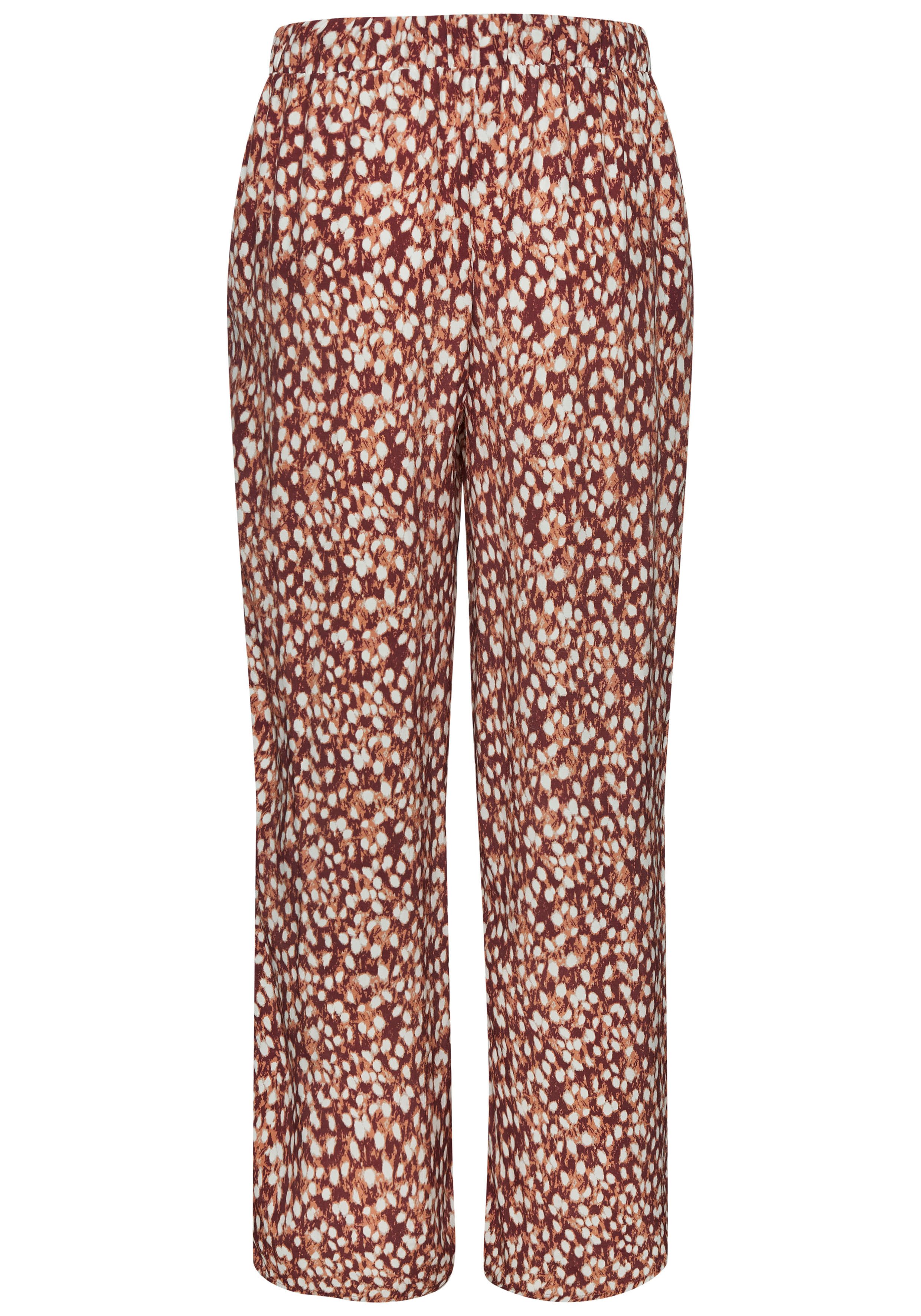 Vivance by Lascana Palazzohose aus luftig-leichter Webware Schlupfhose mit weitem Bein, luftige Sommerhose, Strandhose – Bild 4 von 5