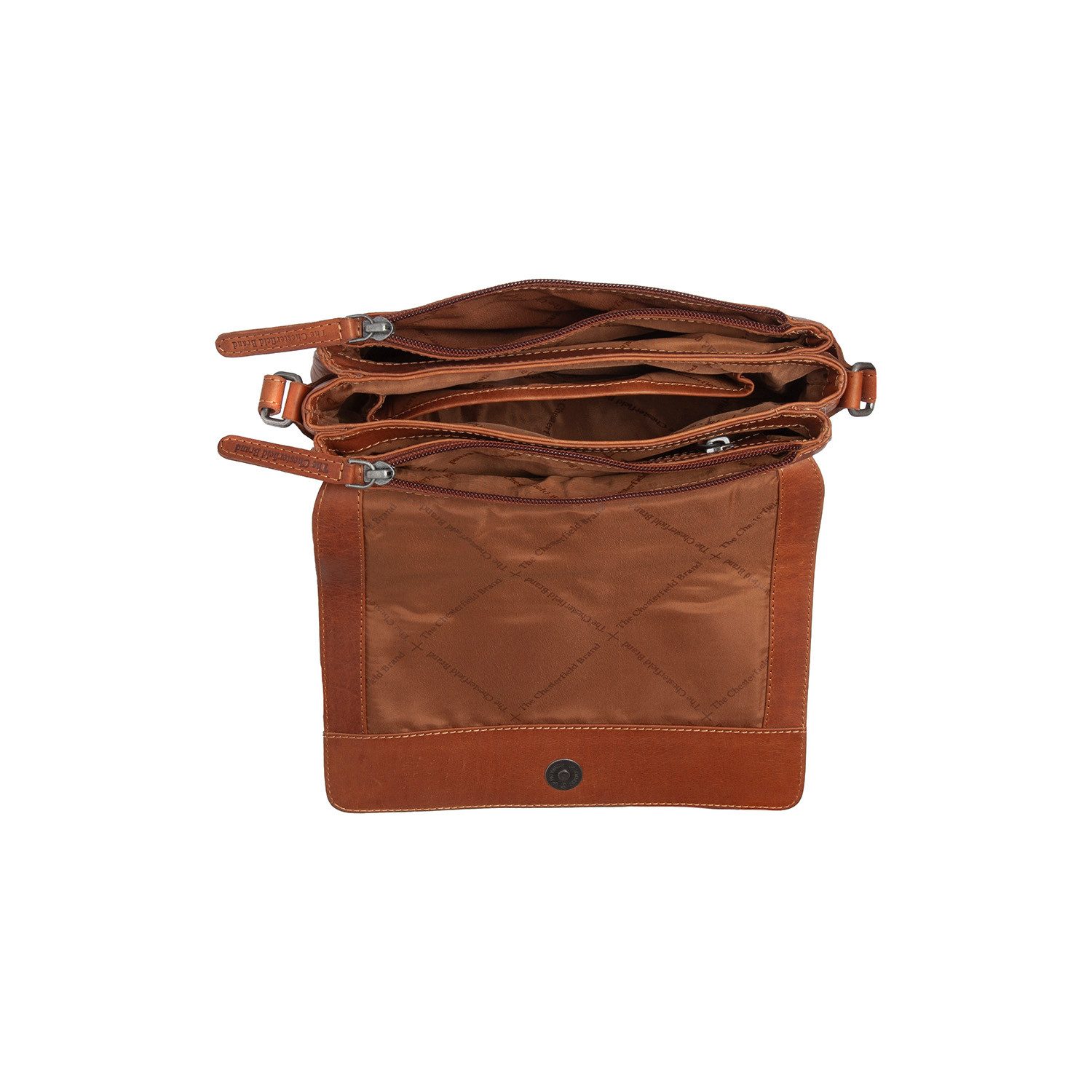 The Chesterfield Brand Umhängetasche C48.1361 Forano Crossbody Umhängetasche Wax Pull Up Leder (Stück, 1-tlg., 1), Leder