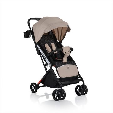 Moni Kinder-Buggy Kinderwagen Buggy Genua, Moskitonetz, faltbar, Getränkehalter, 5-Punkt-Gurt