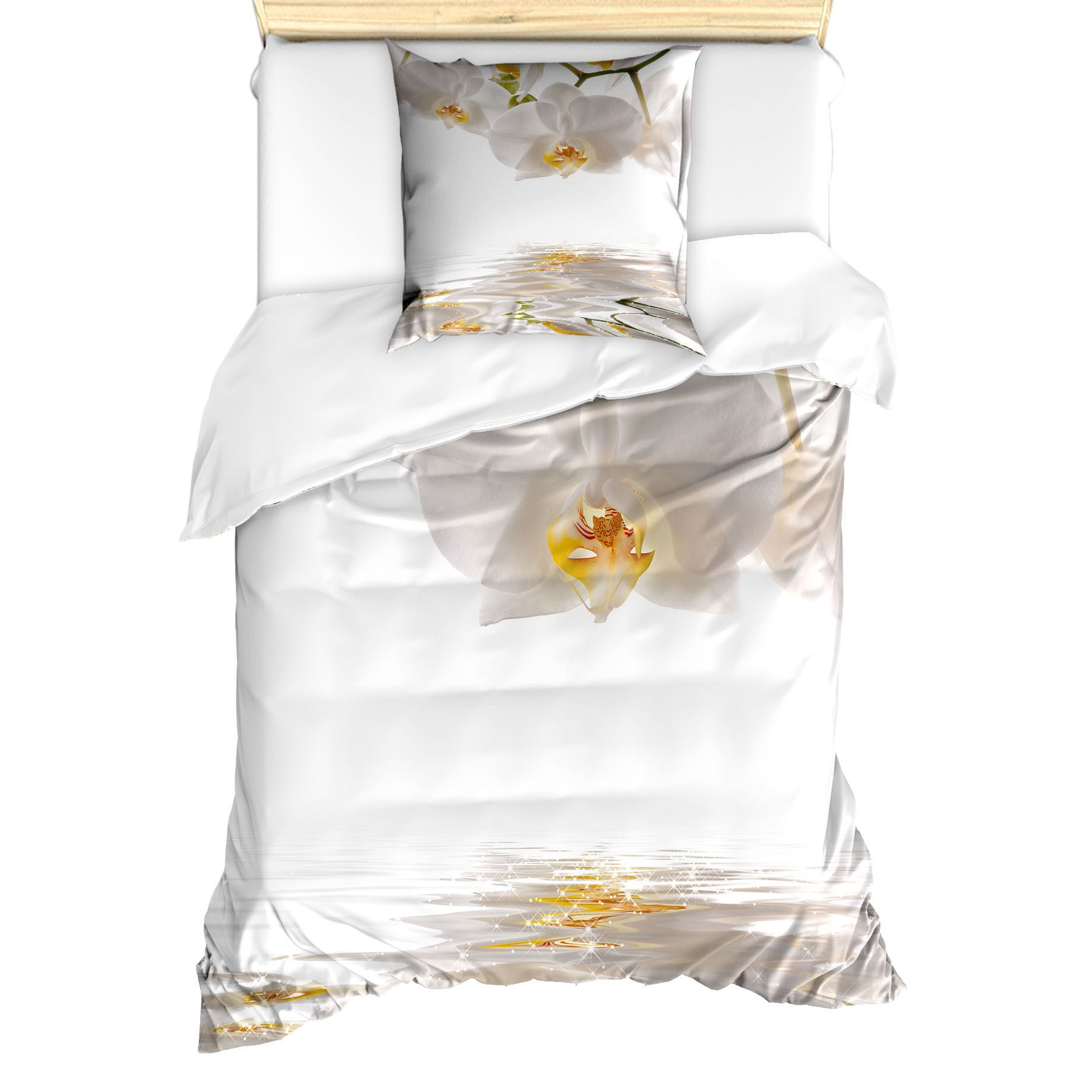 Bettwäsche Milbensicher Allergiker geeignet mit Kissenbezug