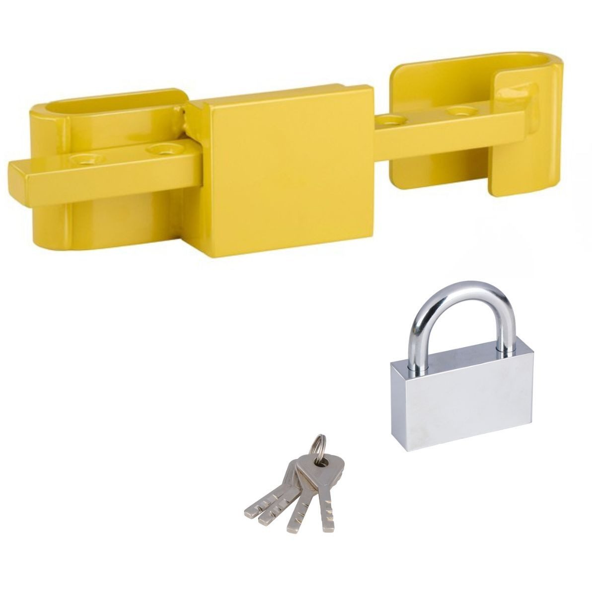 All Ride Vorhängeschloss All Ride Containerschloss 5KG - Verstellbares Anhängerschlos