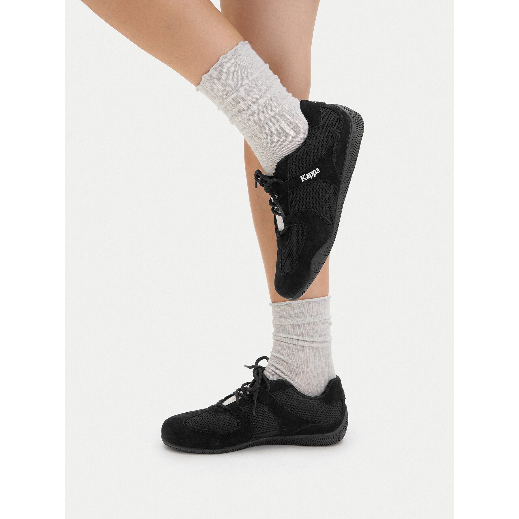 Kappa Kappa Damen-Sneaker Schwarz Sneaker