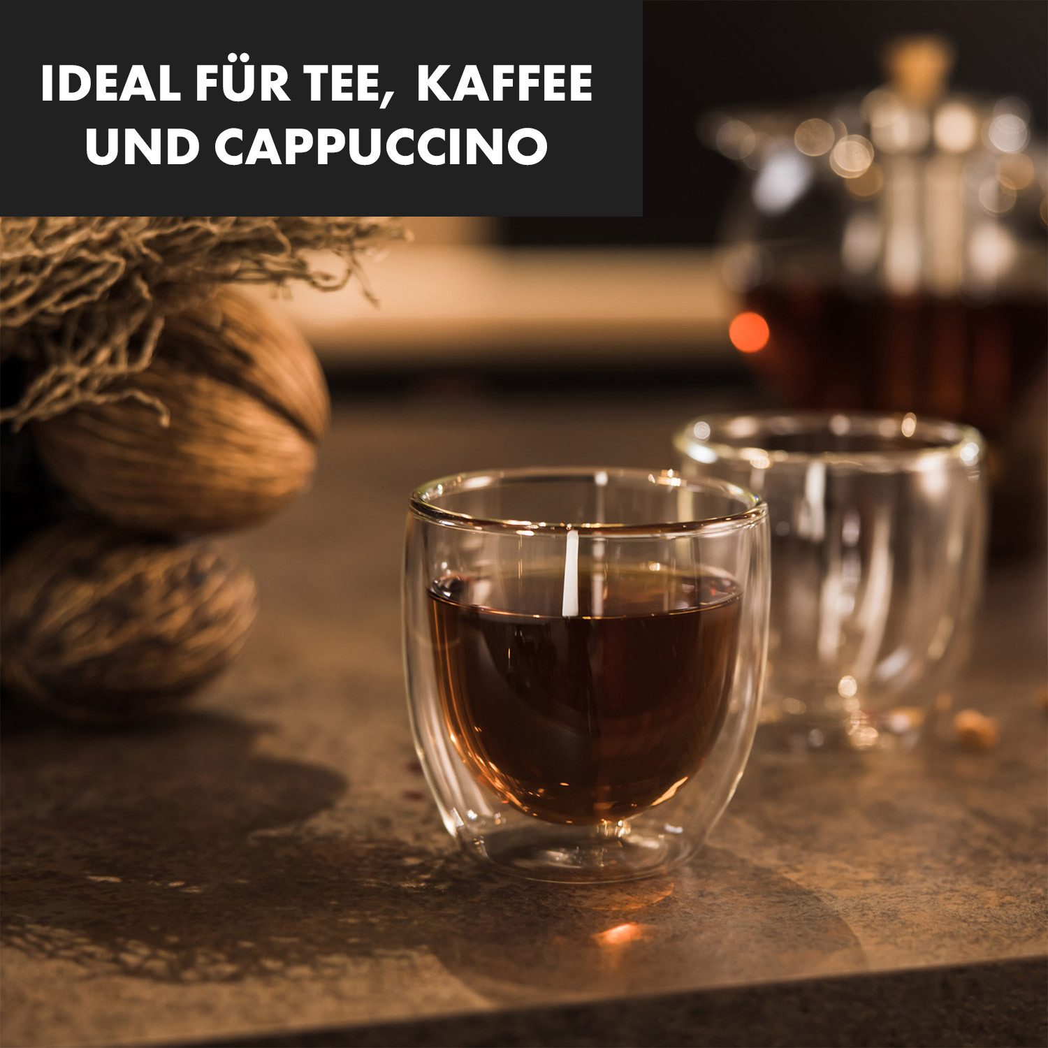 Klarstein Thermoglas Glaswerk Altino, Borosilikatglas