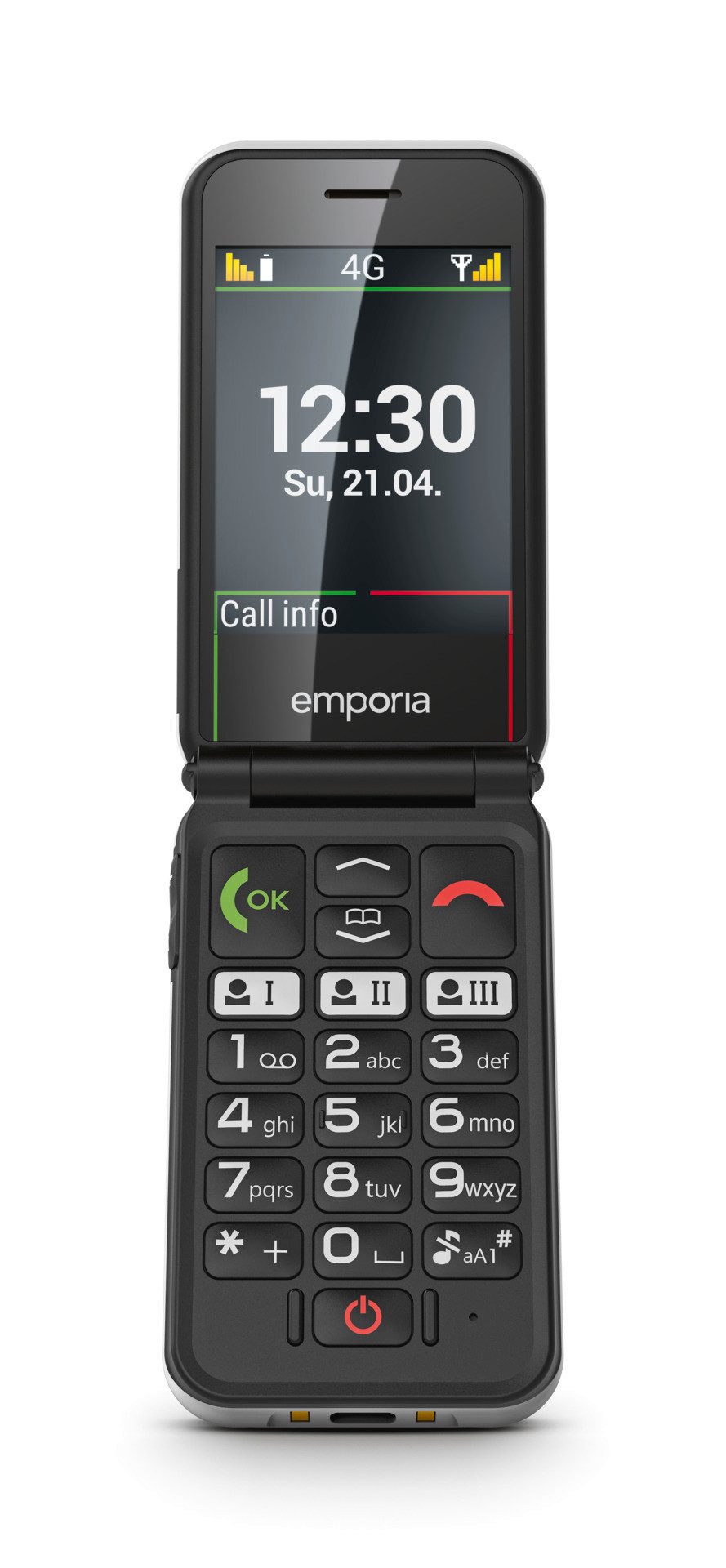emporiaSIMPLICITYglam 4G Klapphandy