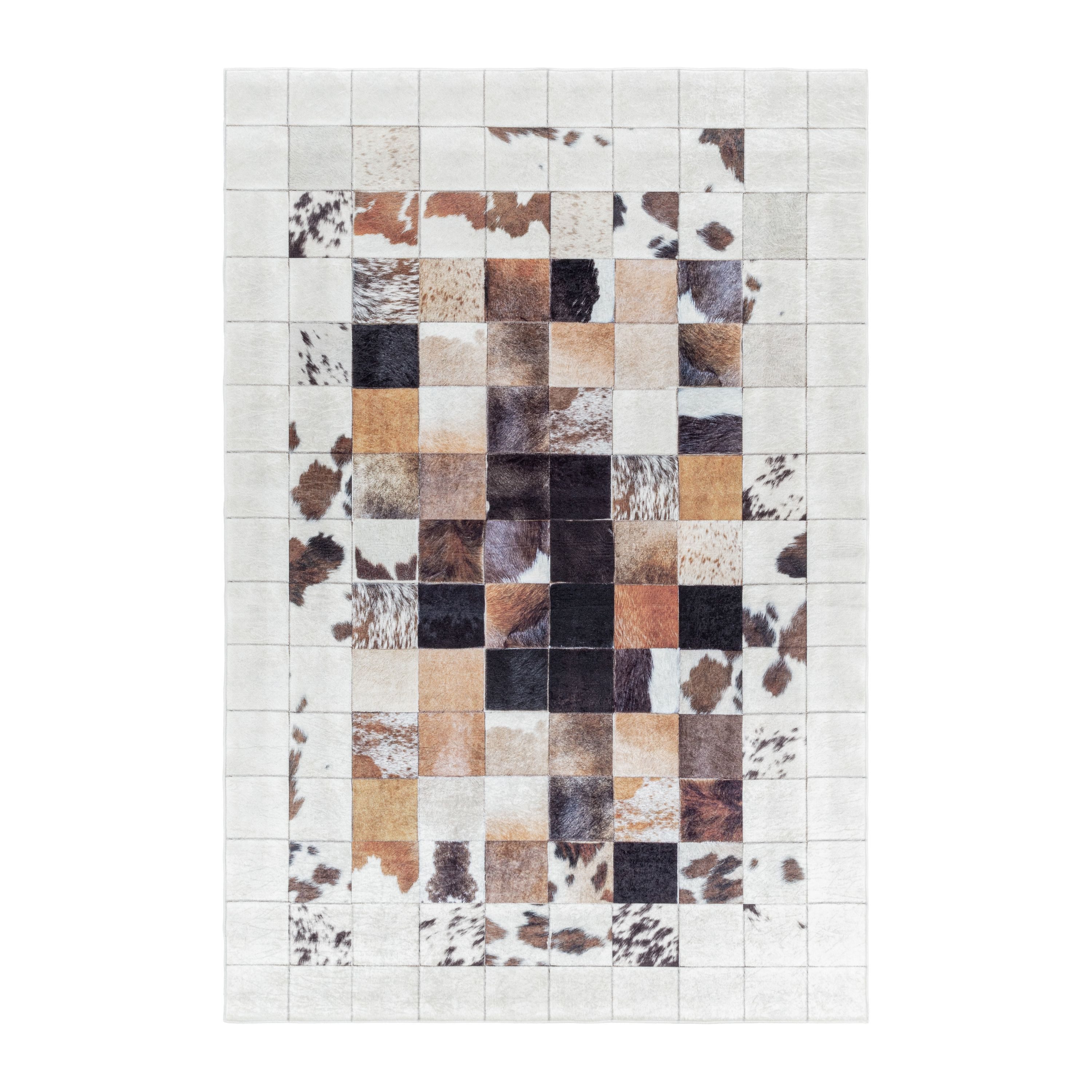 Teppium Teppich Patchwork Design, Rechteckig, Höhe: günstig online kaufen